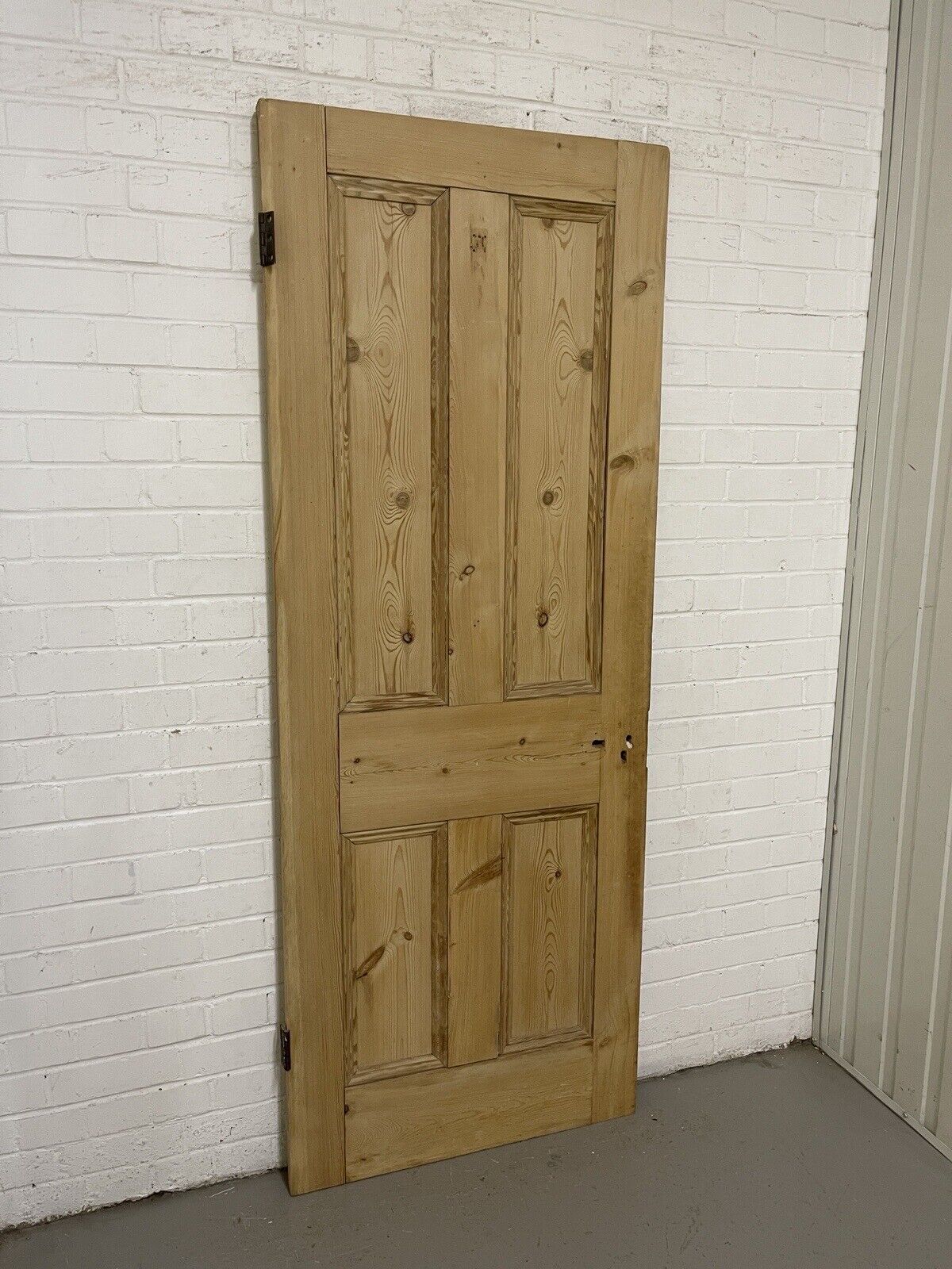 Reclaimed Victorian Pine Internal 4 panel Door 1940 or 1950 x 743mm