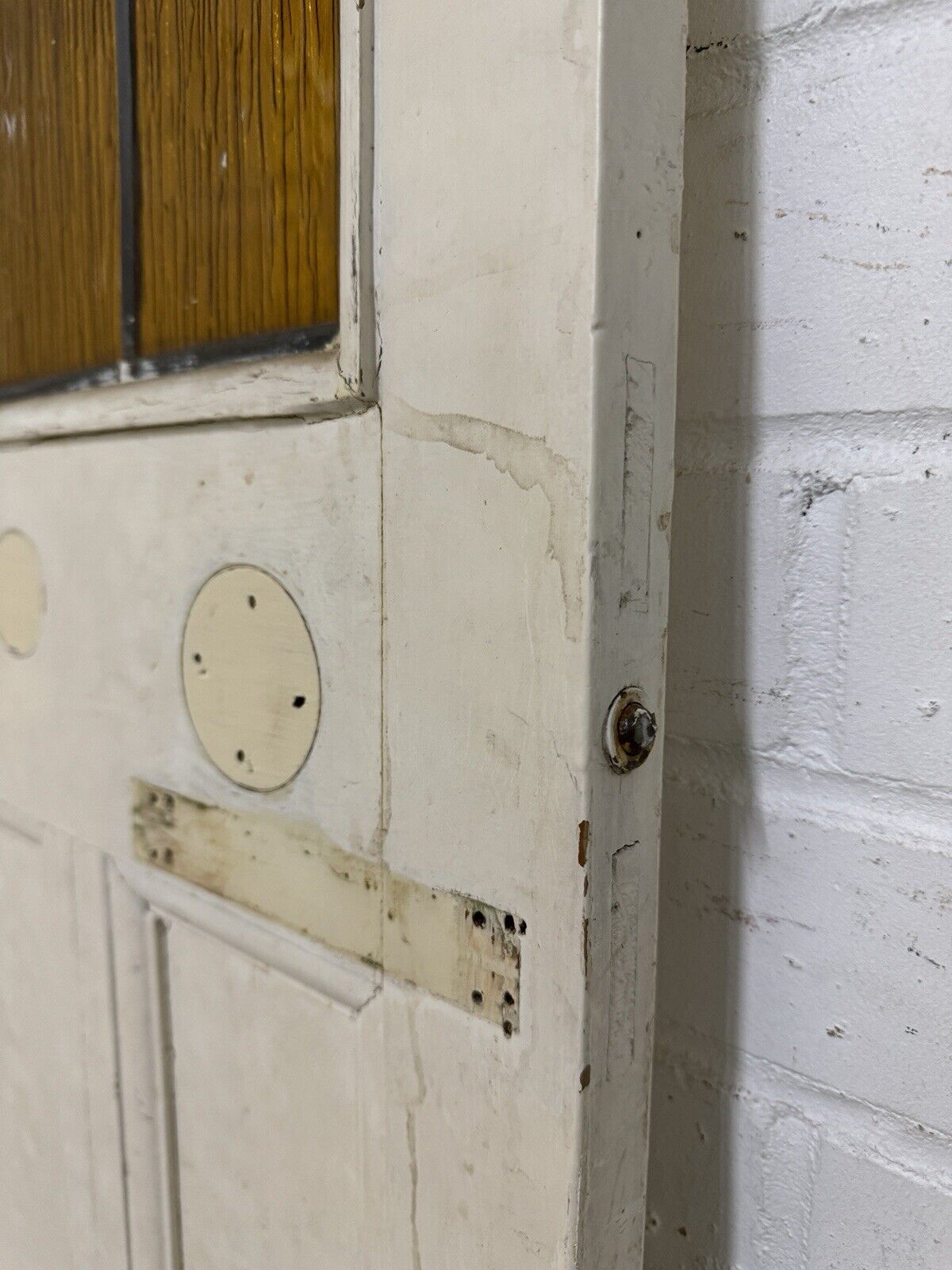 Vintage Reclaimed Edwardian Internal 4 panel Door 1810 Or 1818 x 604mm