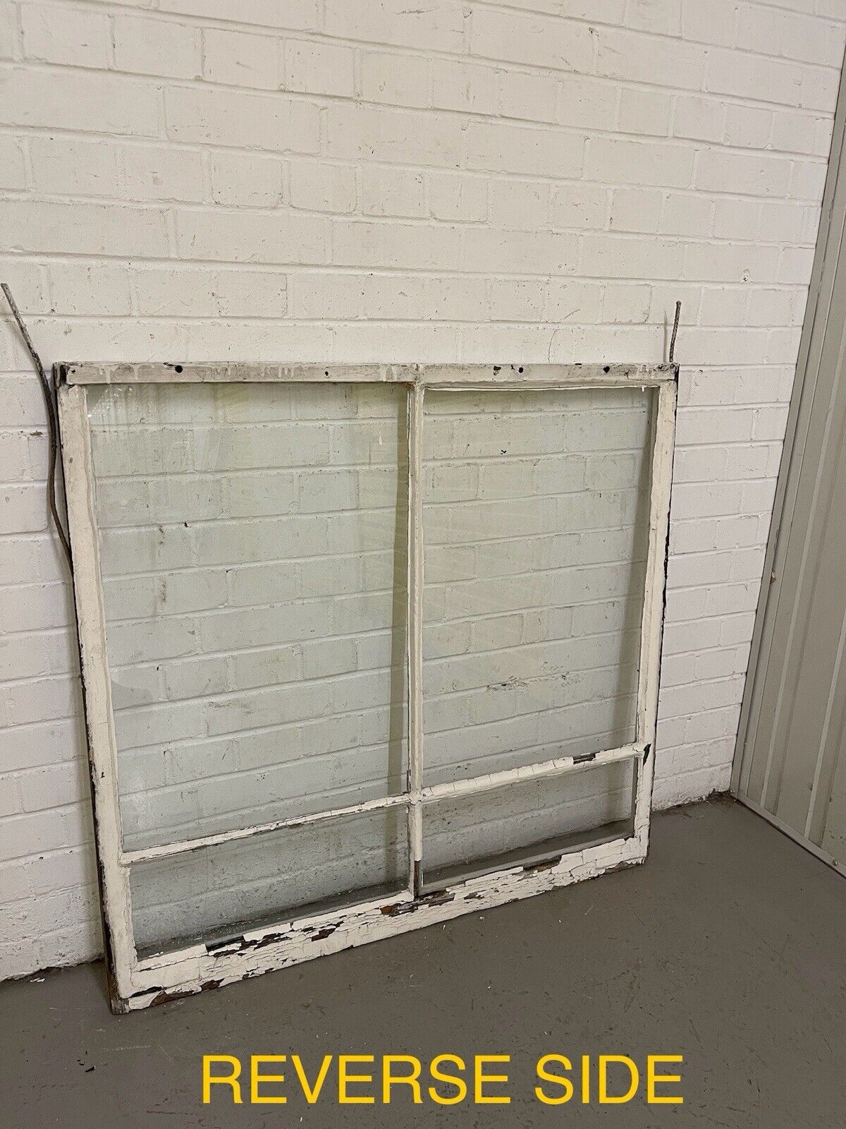 Reclaimed Old Victorian Edwardian Sash Wooden Window 1015 x 1065mm