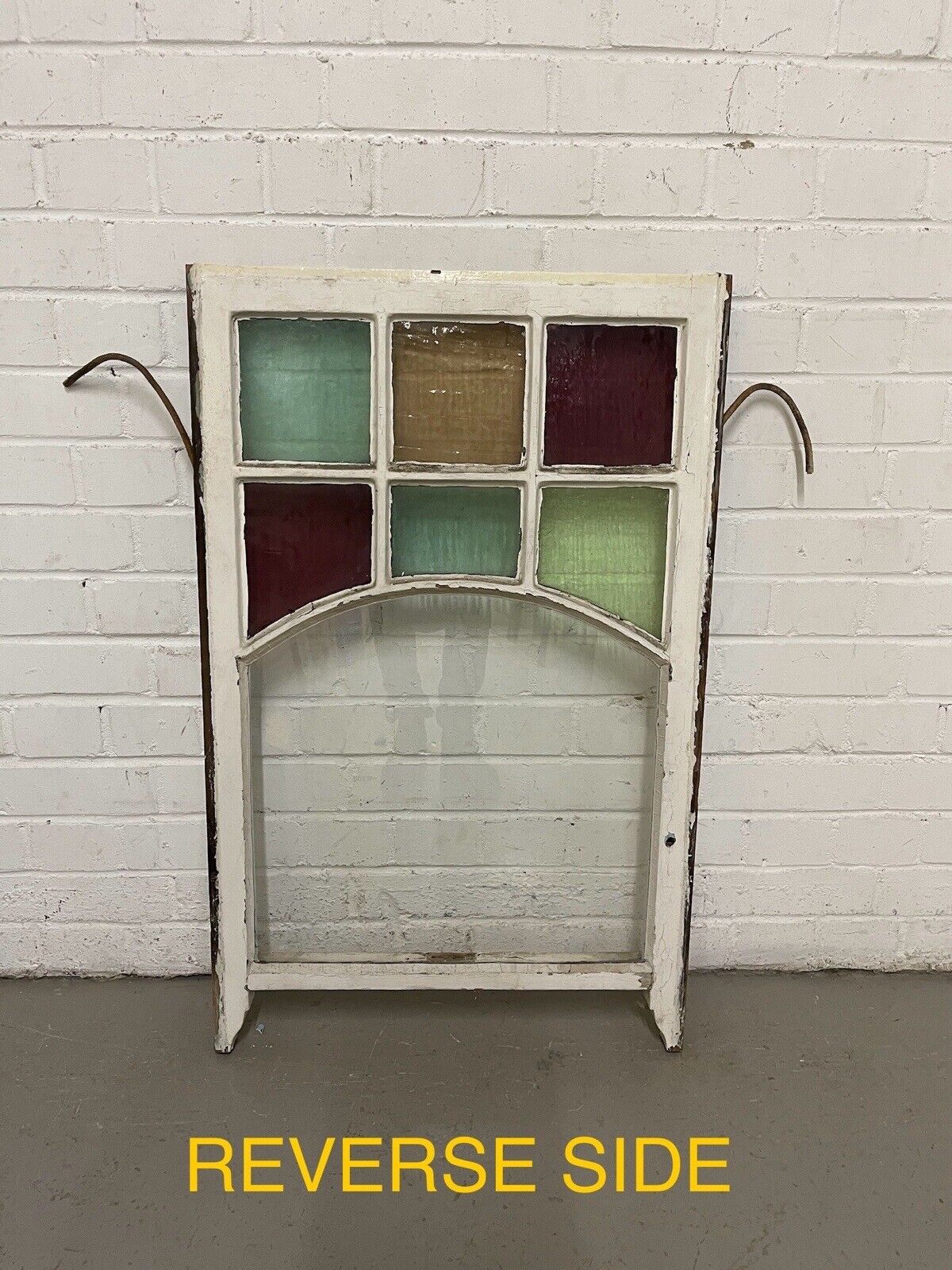 Reclaimed Old Georgian Edwardian Panel Wooden Sash Window 558 x 880mm