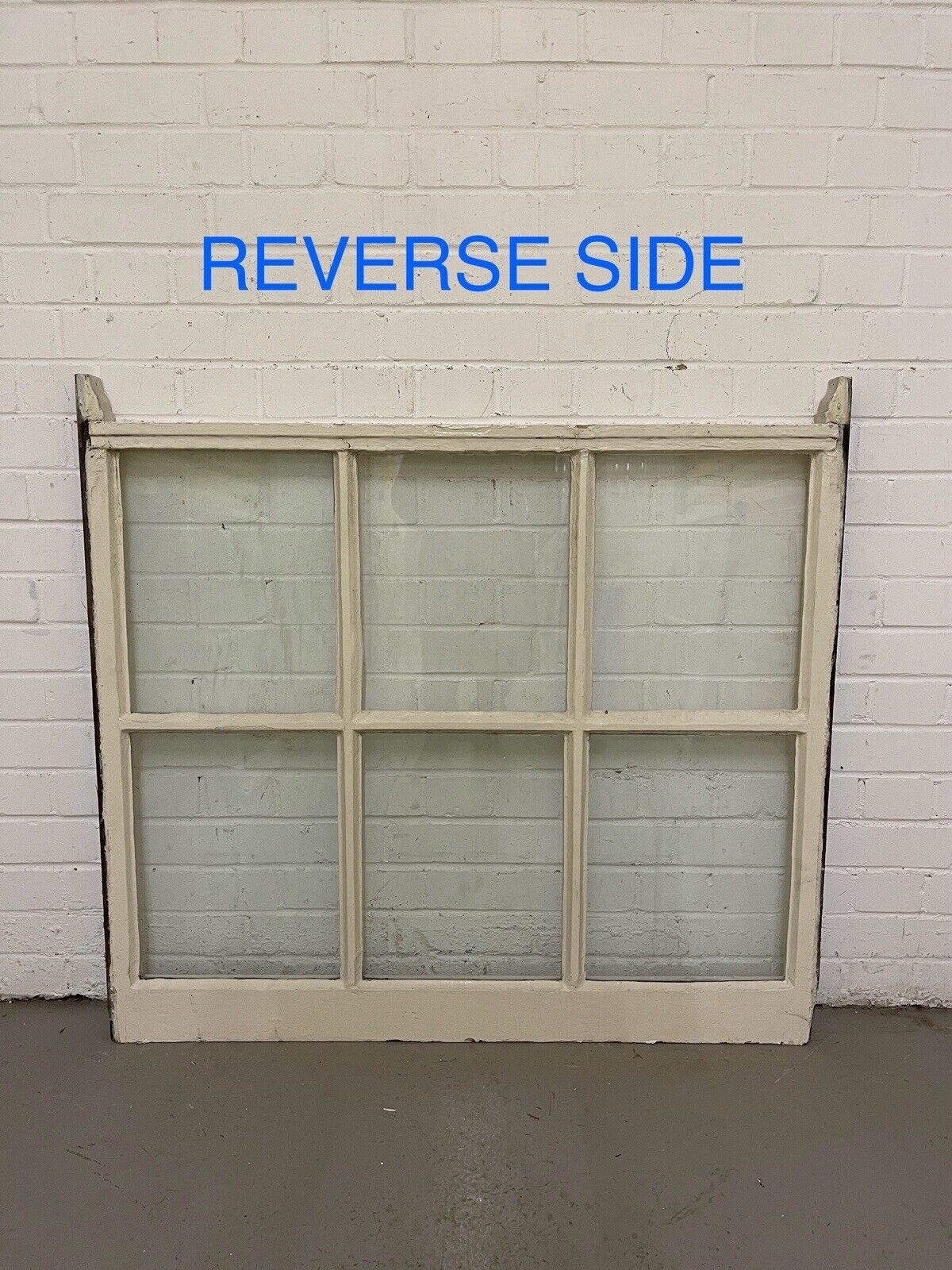 Two Pairs Reclaimed Georgian 6 Panel Wooden Sash Windows 1070 x 935 1070 x 975mm