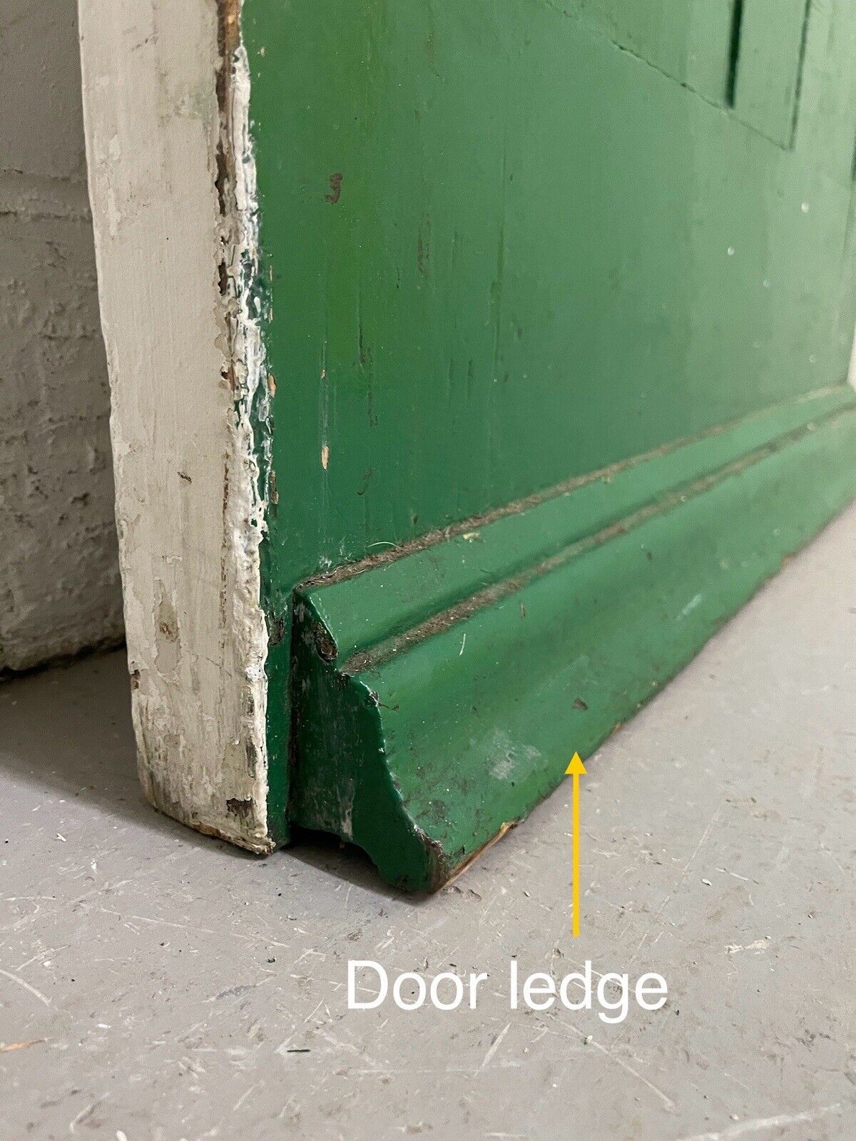 Reclaimed Georgian Victorian Wooden Panel External Or Internal Door 1980 x 760mm