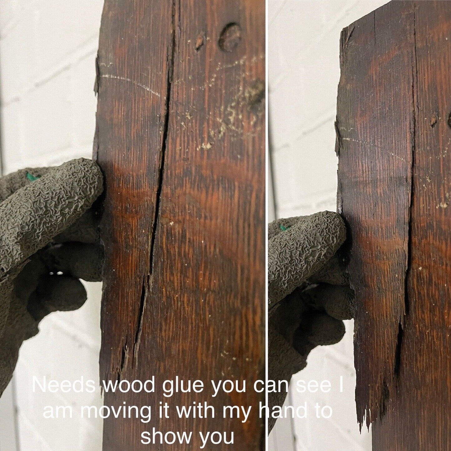 Reclaimed Oak Wooden Entrance Arch Front Door 2390 or 2590mm with Arch x 1105mm