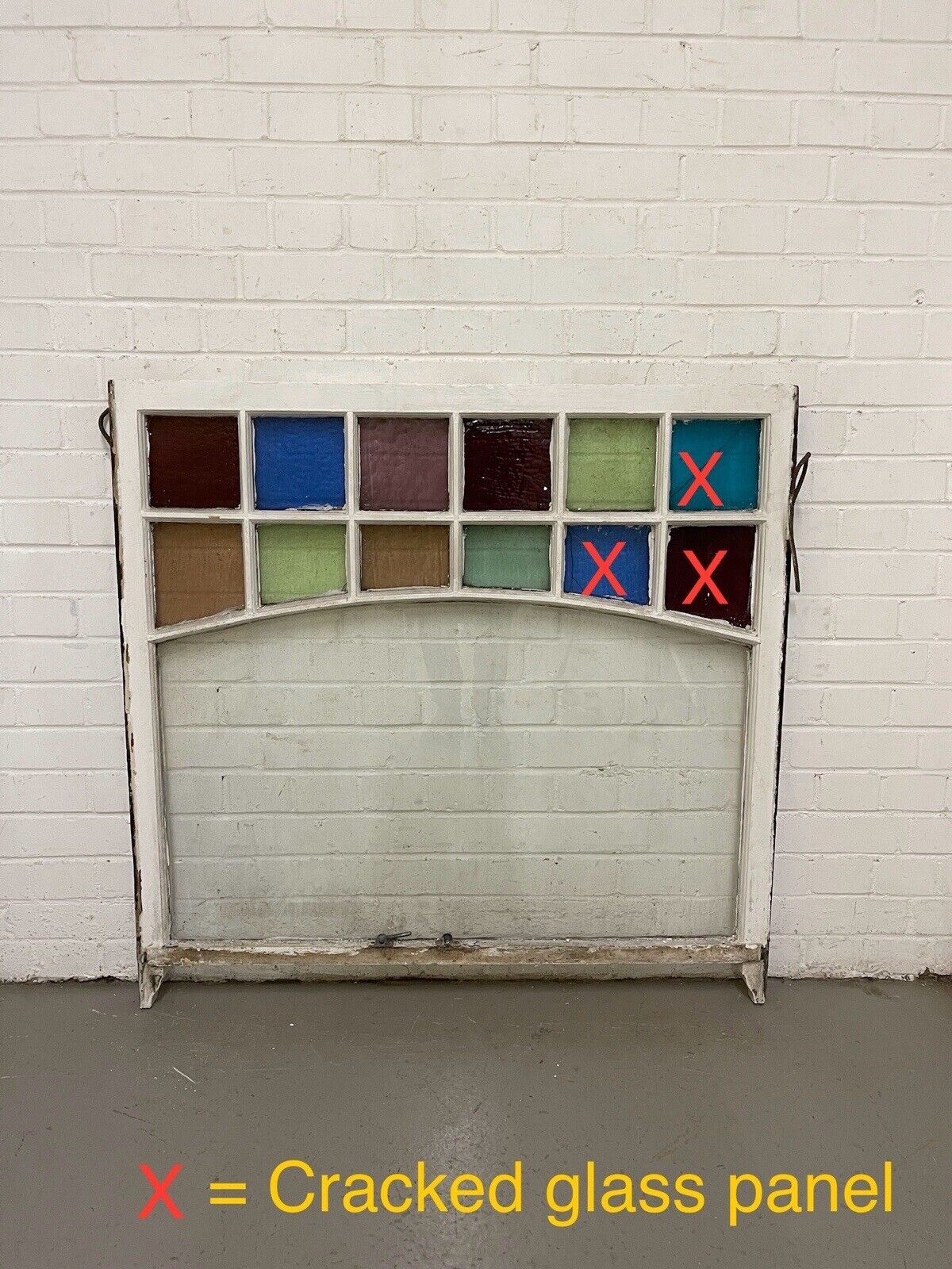 Reclaimed Old Georgian Edwardian Panel Wooden Sash Window 1065 x 1032mm