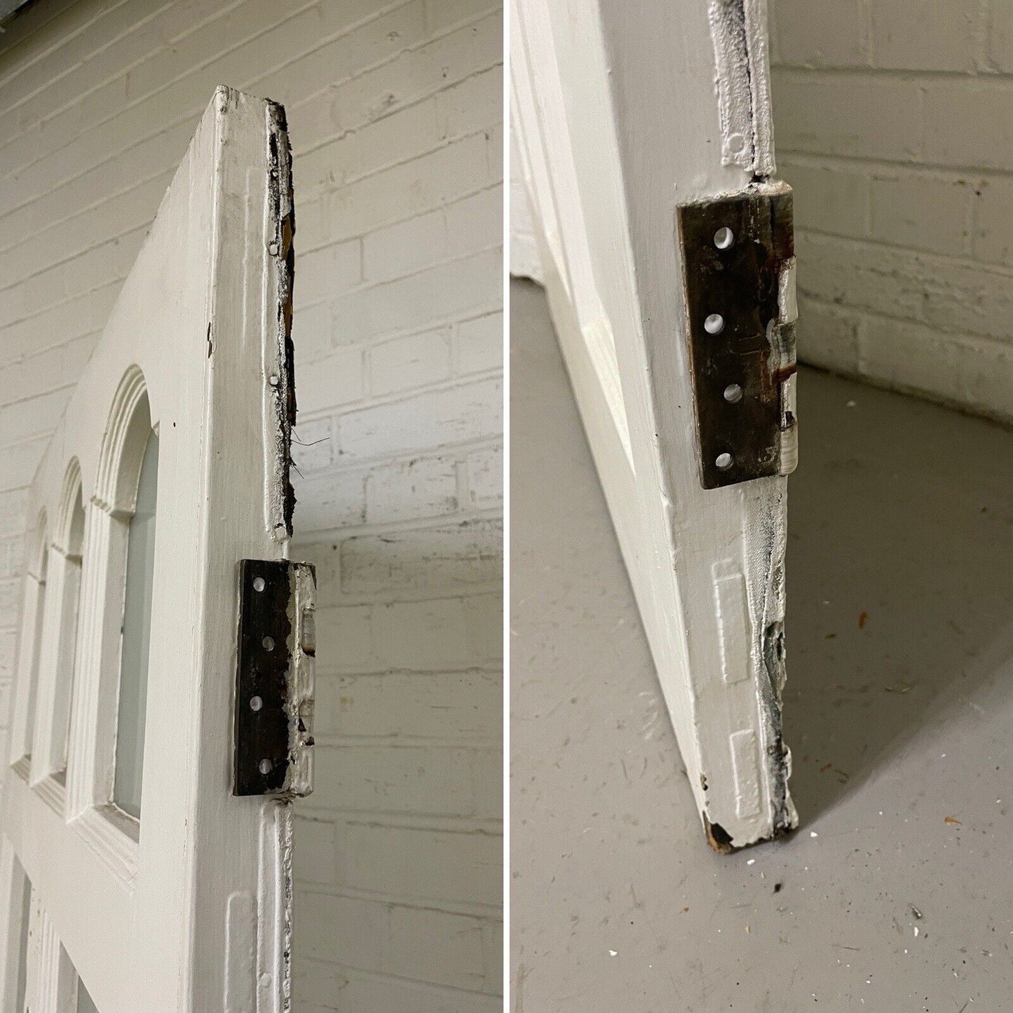 Reclaimed Victorian Edwardian Wooden Panel Front Door 2130 or 2135mm x 913mm