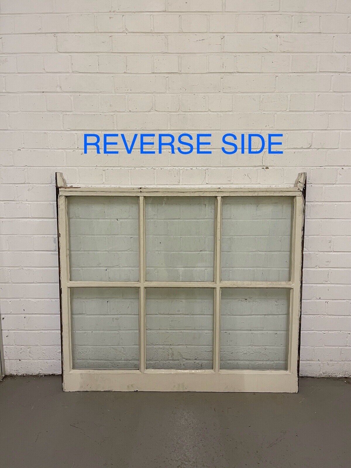Two Pairs Reclaimed Georgian 6 Panel Wooden Sash Windows 1070 x 935 1070 x 975mm