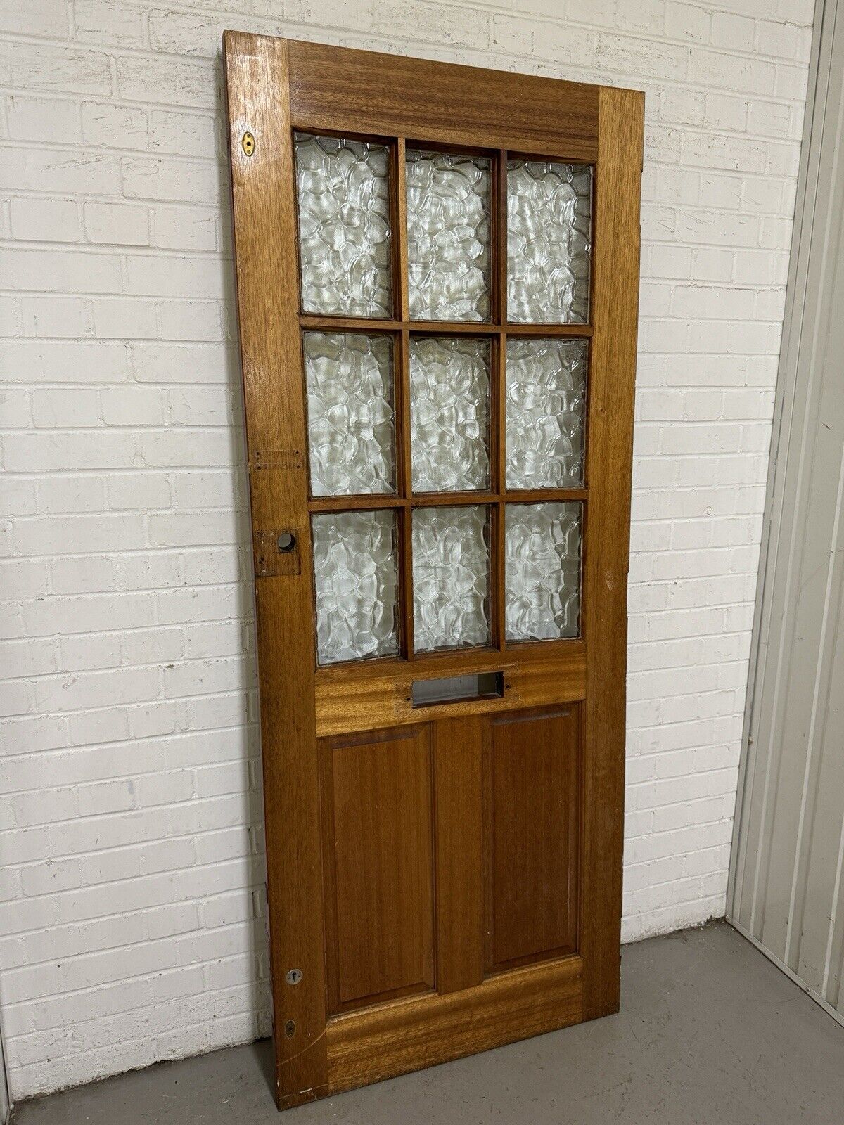 Reclaimed BOW DESIGN Wooden Panel External Front Door 2035 x 815mm