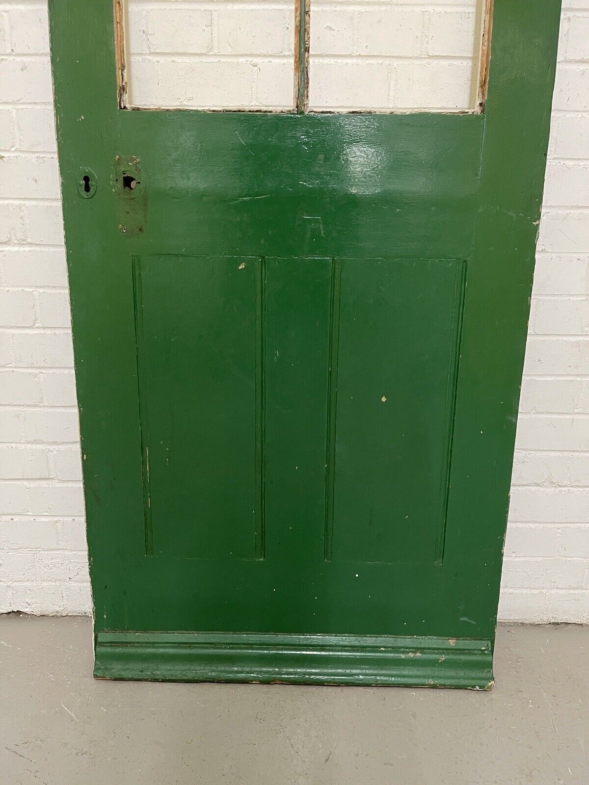 Reclaimed Georgian Victorian Wooden Panel External Or Internal Door 1980 x 760mm
