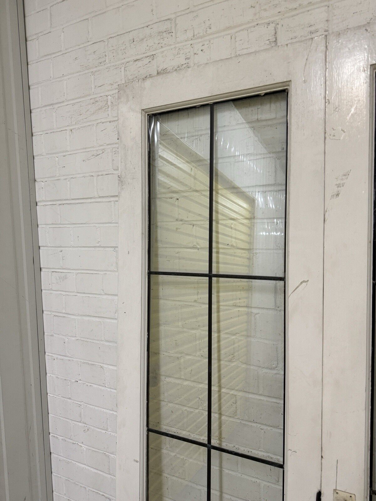 Reclaimed French Double Glazed Wooden Double Doors 2000 x 1107mm