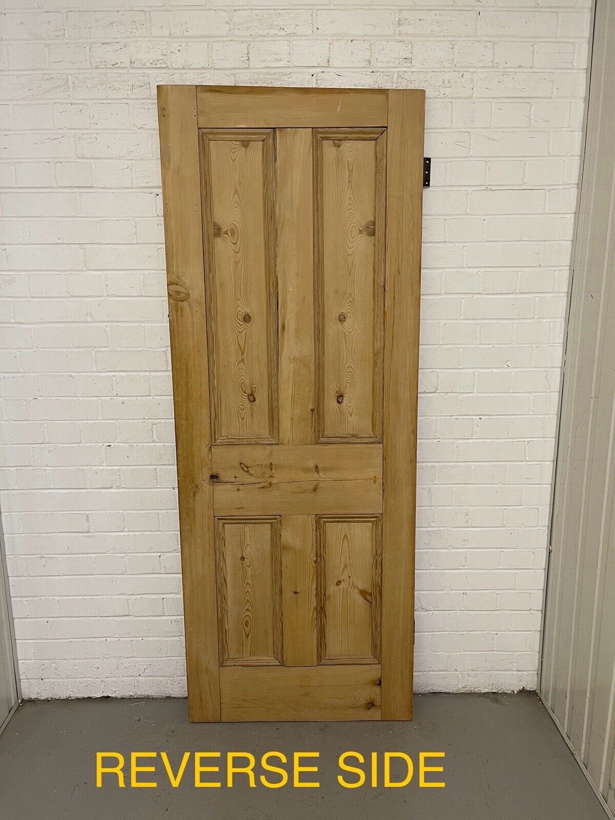 Reclaimed Victorian Pine Internal 4 panel Door 1940 or 1950 x 743mm