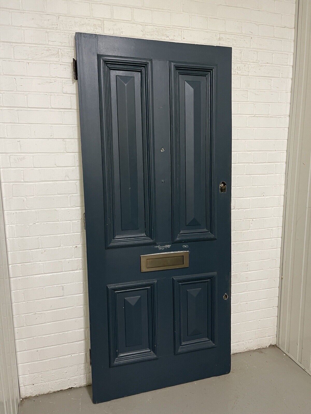 Reclaimed Modern Style Edwardian Victorian Wooden Panel Front Door 2070 x 905mm