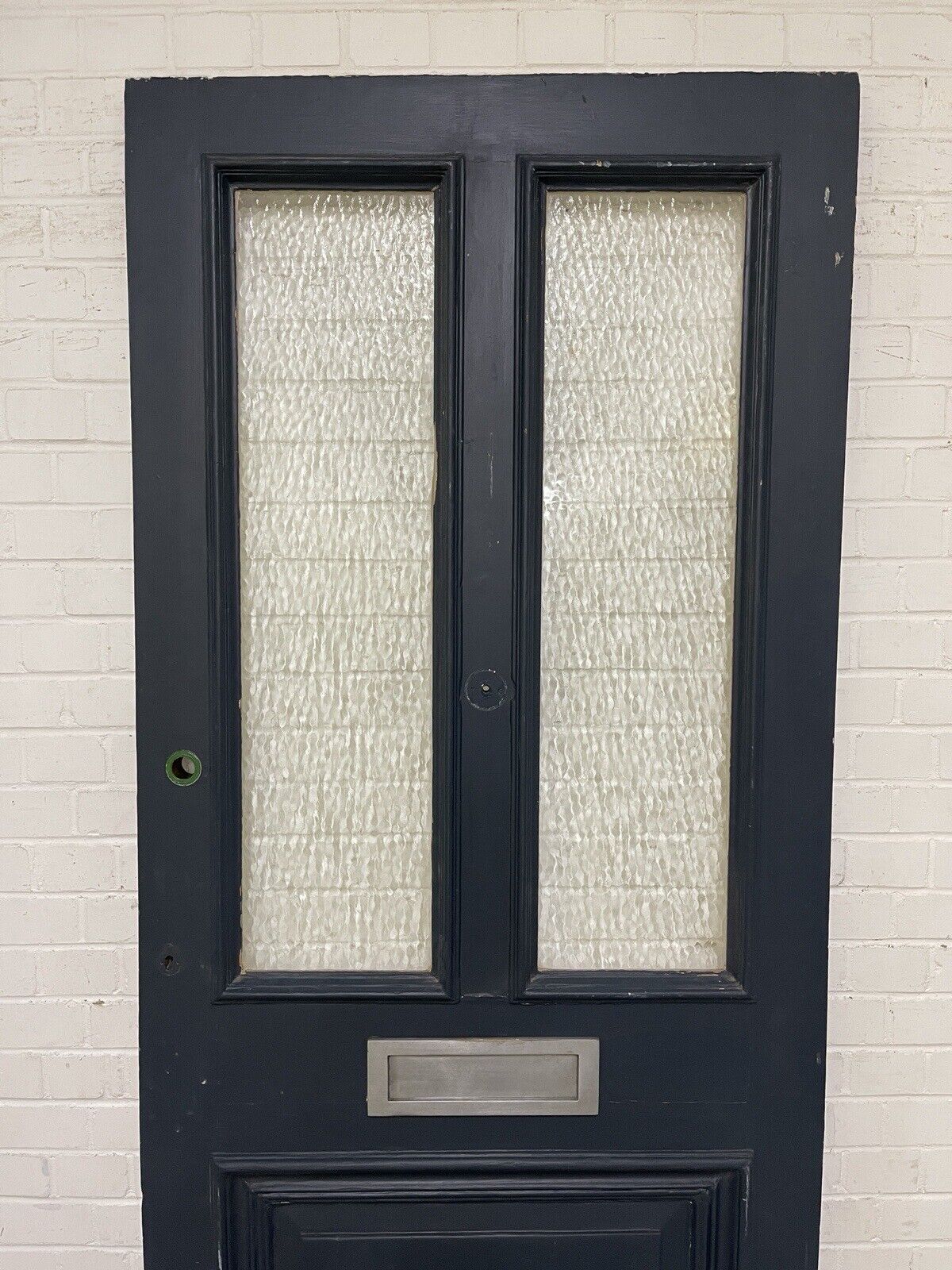 Reclaimed Old Victorian Edwardian Wooden Panel Front Door 2125 x 910mm