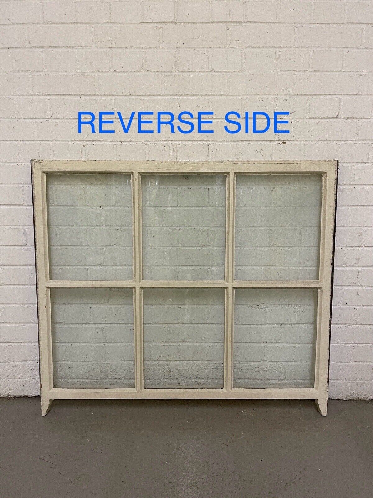 Two Pairs Reclaimed Georgian 6 Panel Wooden Sash Windows 1070 x 935 1070 x 975mm