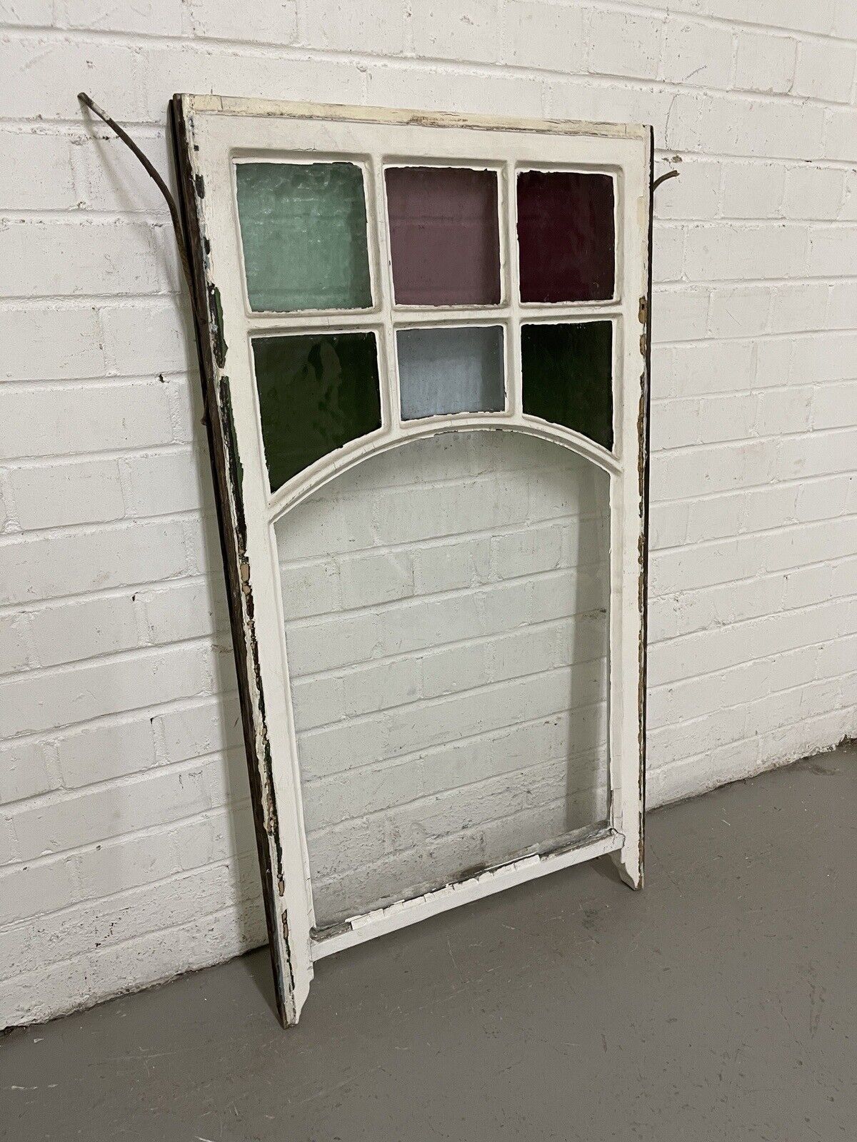 Reclaimed Old Georgian Edwardian Panel Wooden Sash Window 555 x 1030mm