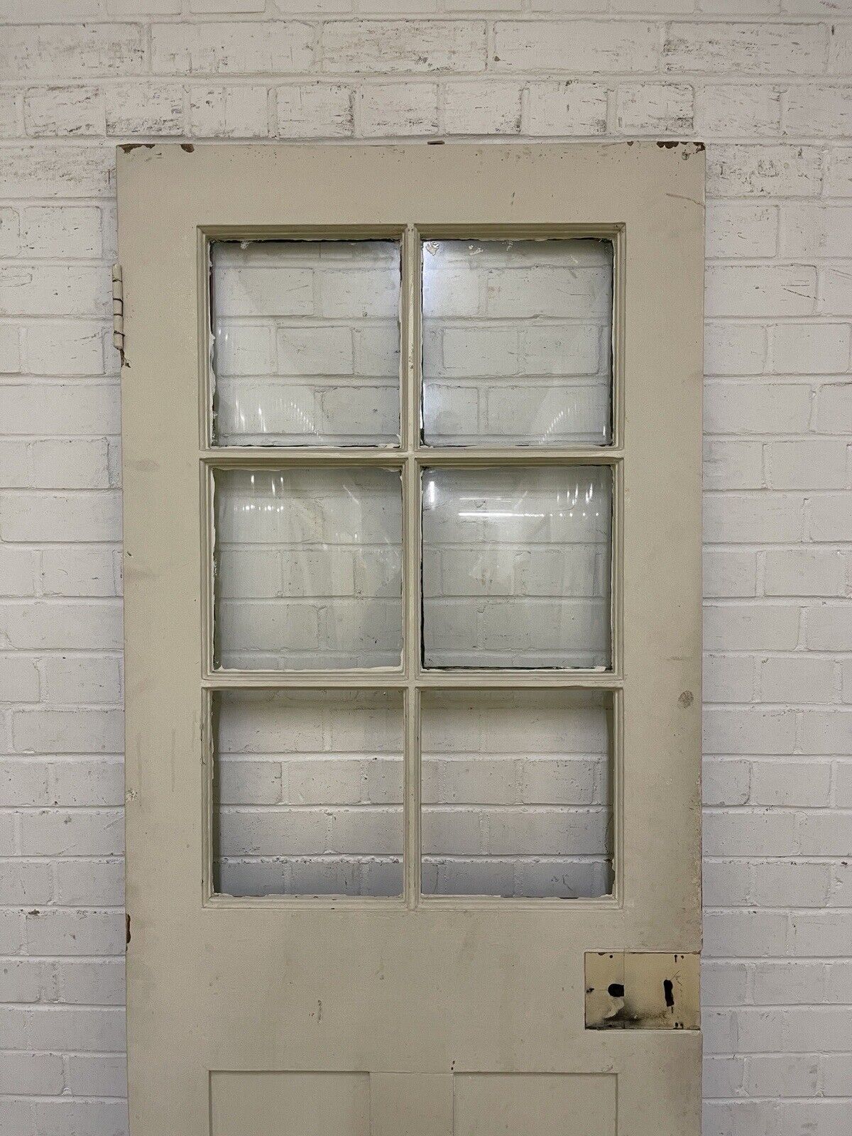 Reclaimed Georgian Victorian Wooden Panel External Or Internal Door 1980 x 760mm