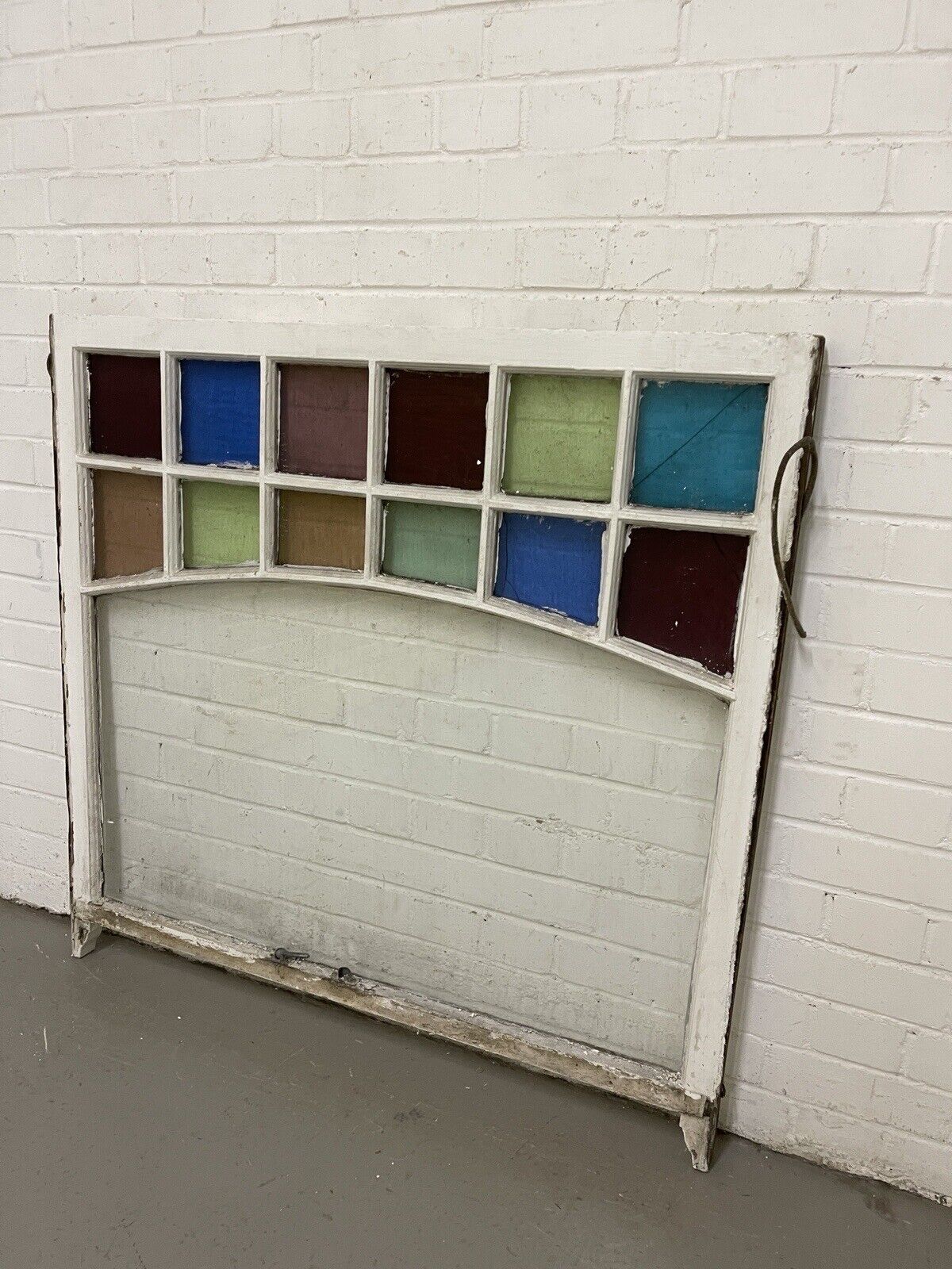 Reclaimed Old Georgian Edwardian Panel Wooden Sash Window 1065 x 1032mm