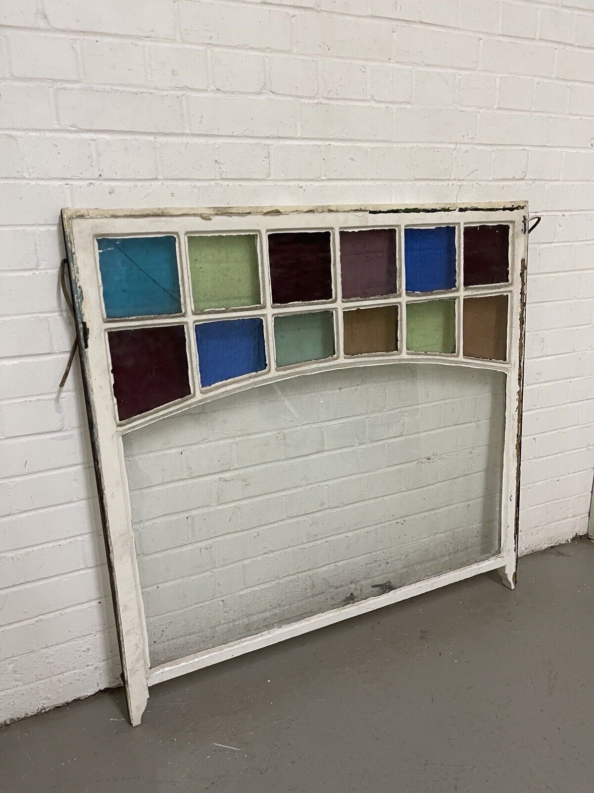 Reclaimed Old Georgian Edwardian Panel Wooden Sash Window 1065 x 1032mm