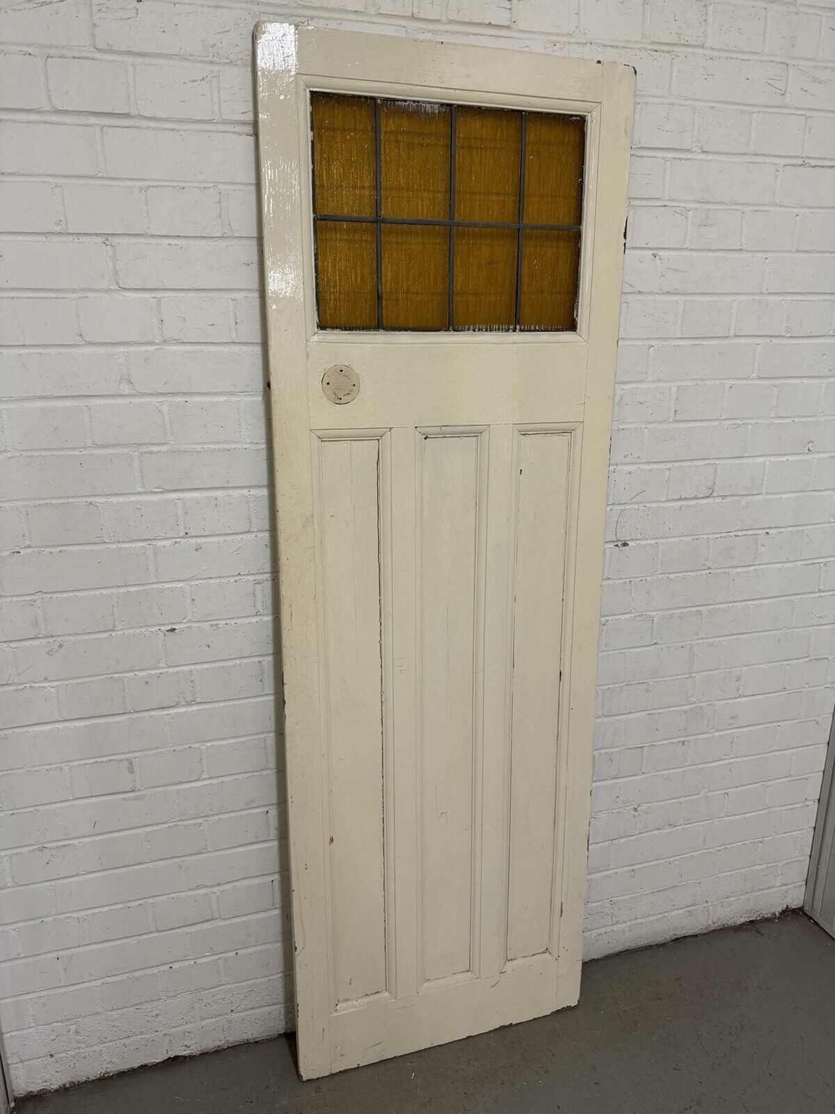 Vintage Reclaimed Edwardian Internal 4 panel Door 1810 Or 1818 x 604mm