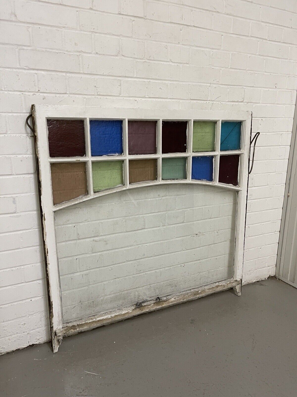 Reclaimed Old Georgian Edwardian Panel Wooden Sash Window 1065 x 1032mm