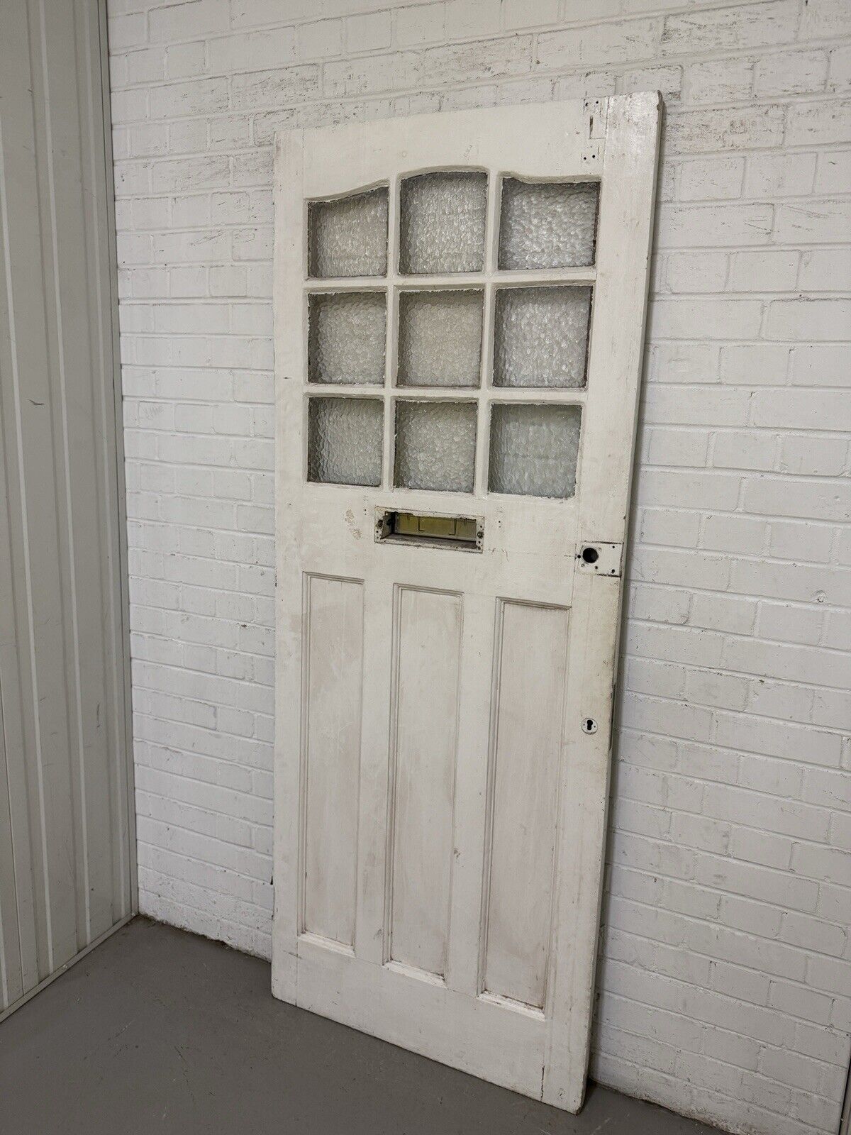 Reclaimed Victorian Edwardian Wooden Panel Front Door 2015 x 785 or 790mm