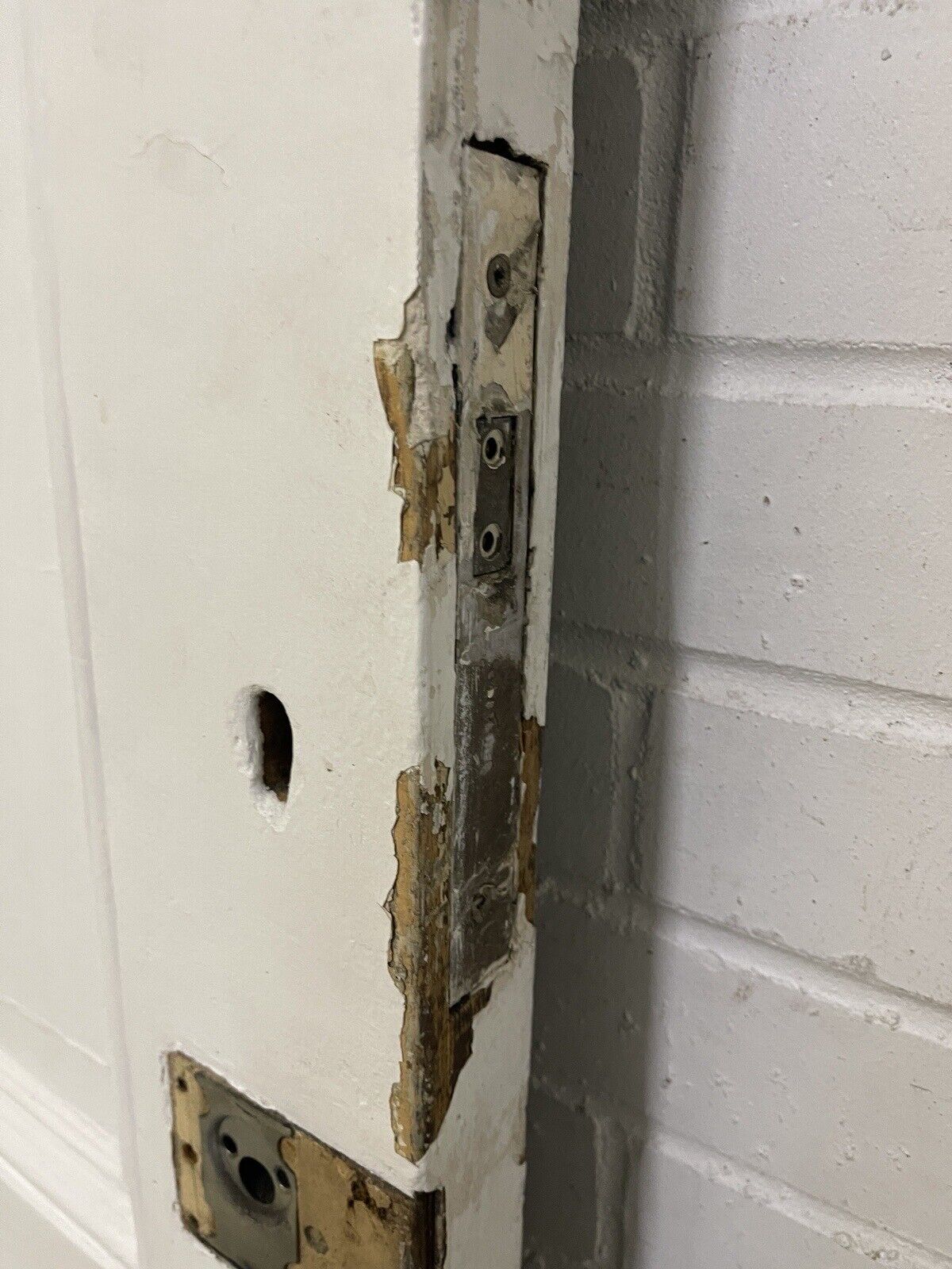 Reclaimed Victorian Edwardian Wooden Panel Front Door 2123 or 2128 x 910mm
