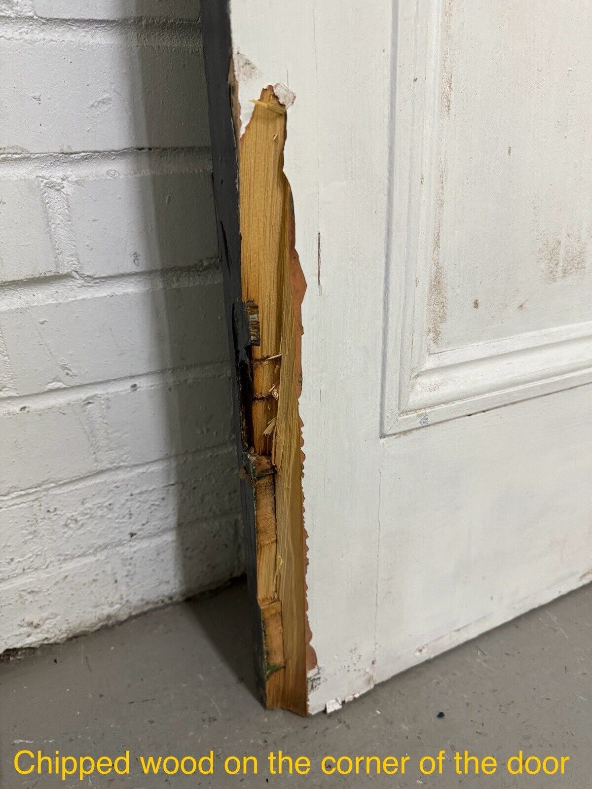 Reclaimed Old Victorian Edwardian Wooden Panel Front Door 2075 Or 2083 x 855mm