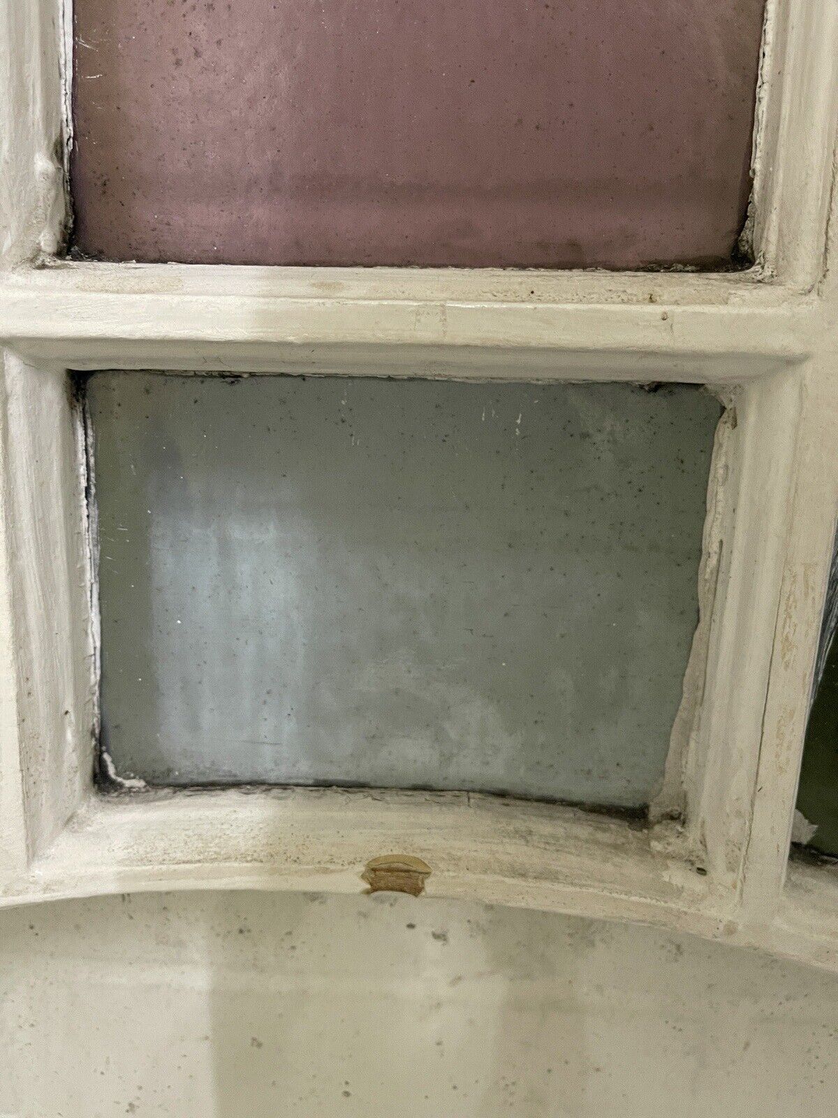 Reclaimed Old Georgian Edwardian Panel Wooden Sash Window 555 x 1030mm