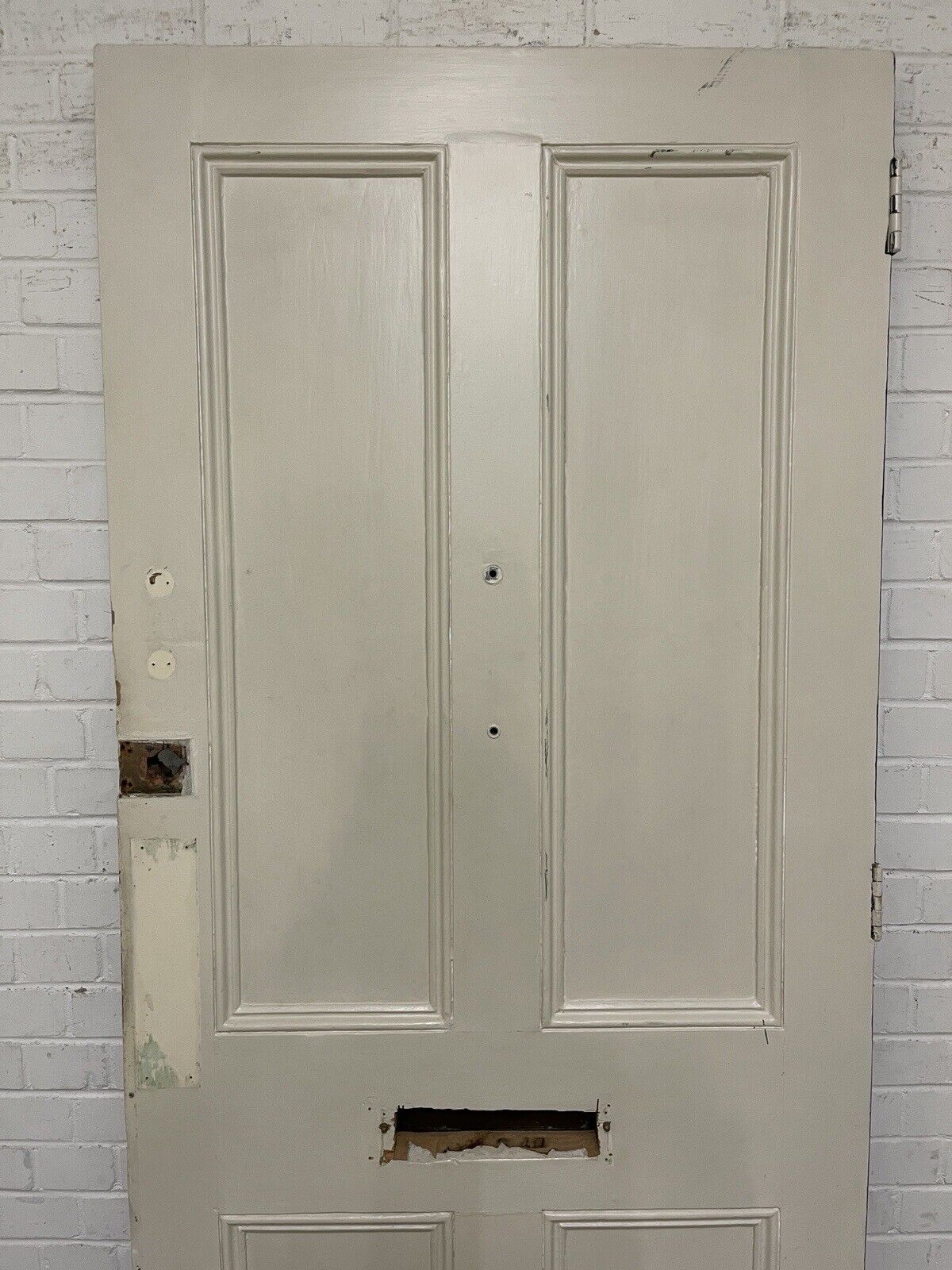 Reclaimed Modern Style Edwardian Victorian Wooden Panel Front Door 2070 x 905mm