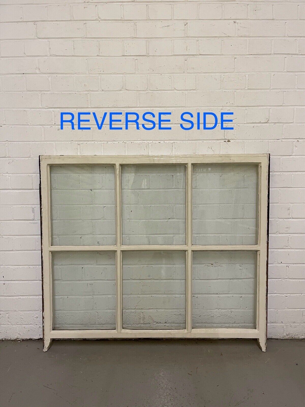 Two Pairs Reclaimed Georgian 6 Panel Wooden Sash Windows 1070 x 935 1070 x 975mm