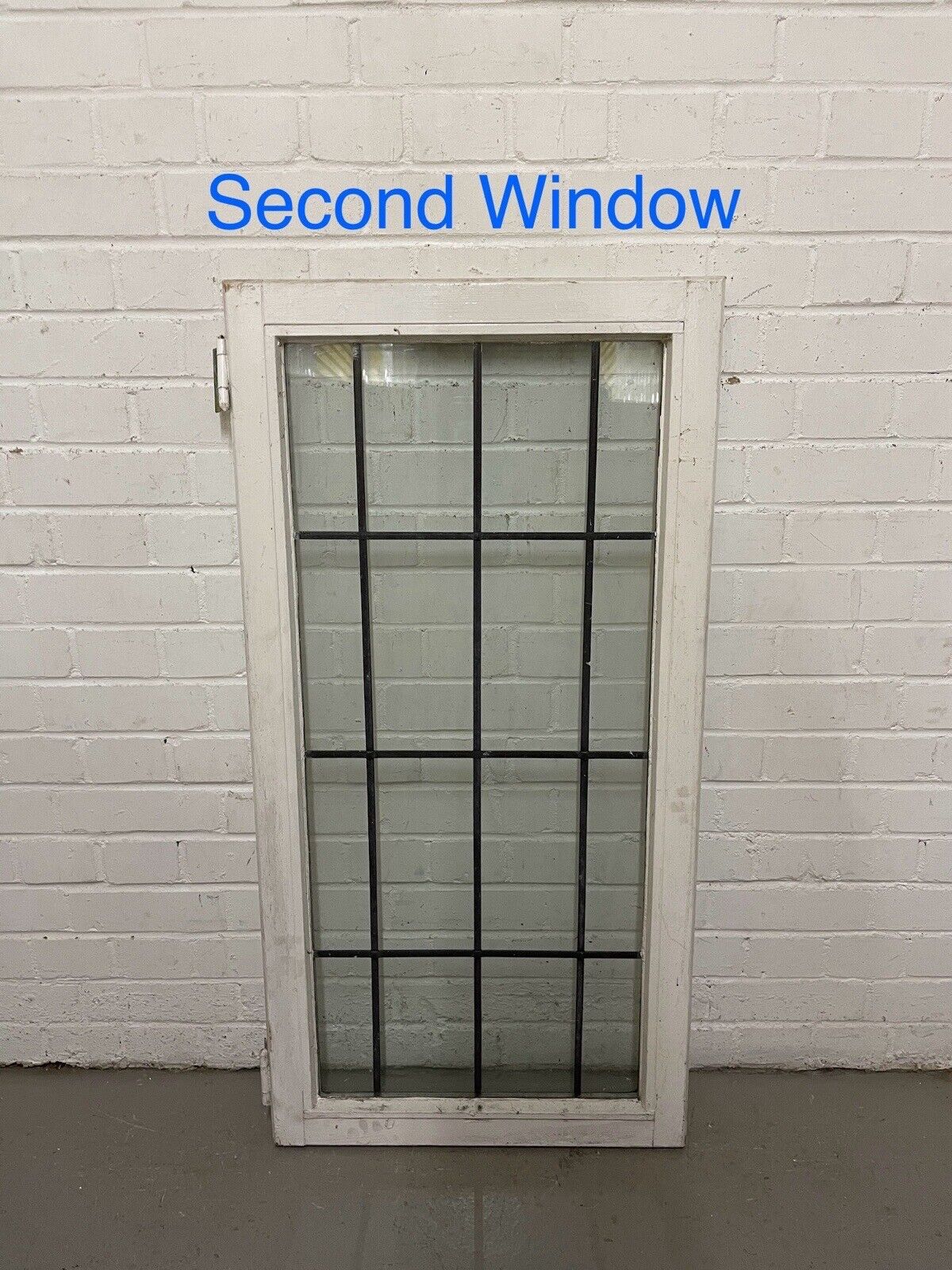 Job Lot Of 8 Reclaimed Leaded Light Double Glazed Wooden Windows