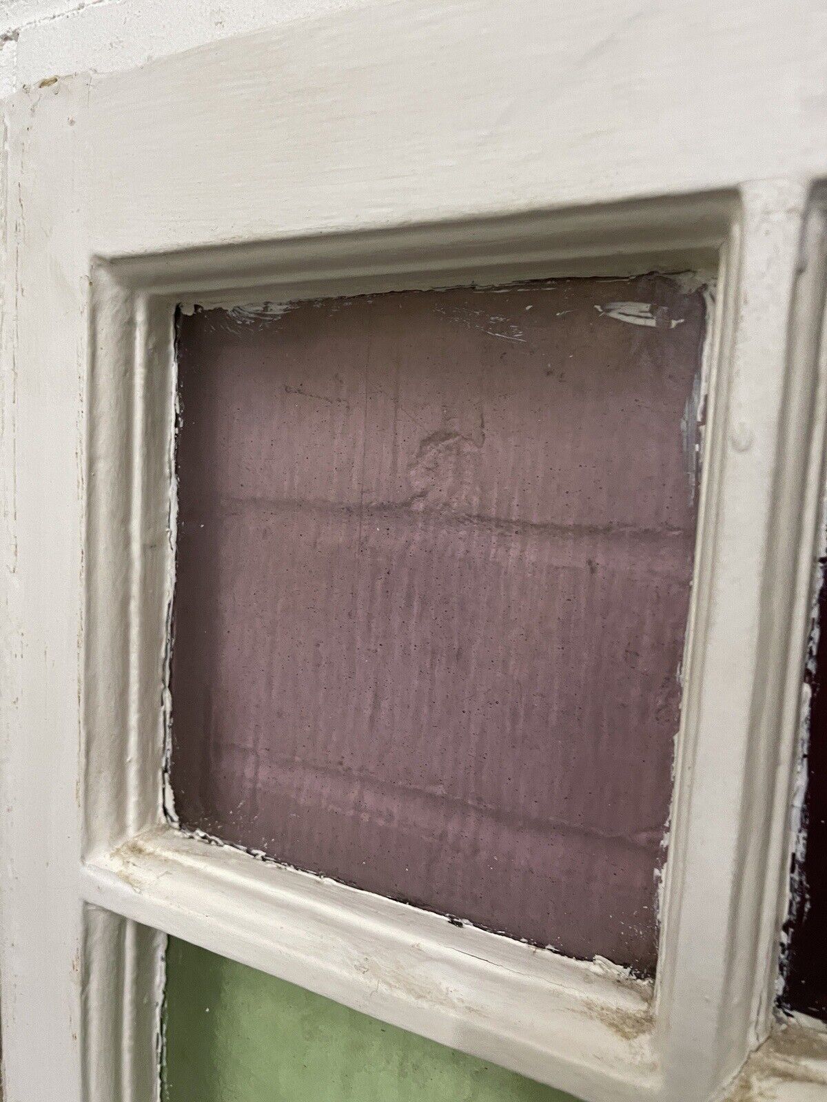 Reclaimed Old Georgian Edwardian Panel Wooden Sash Window 558 x 880mm