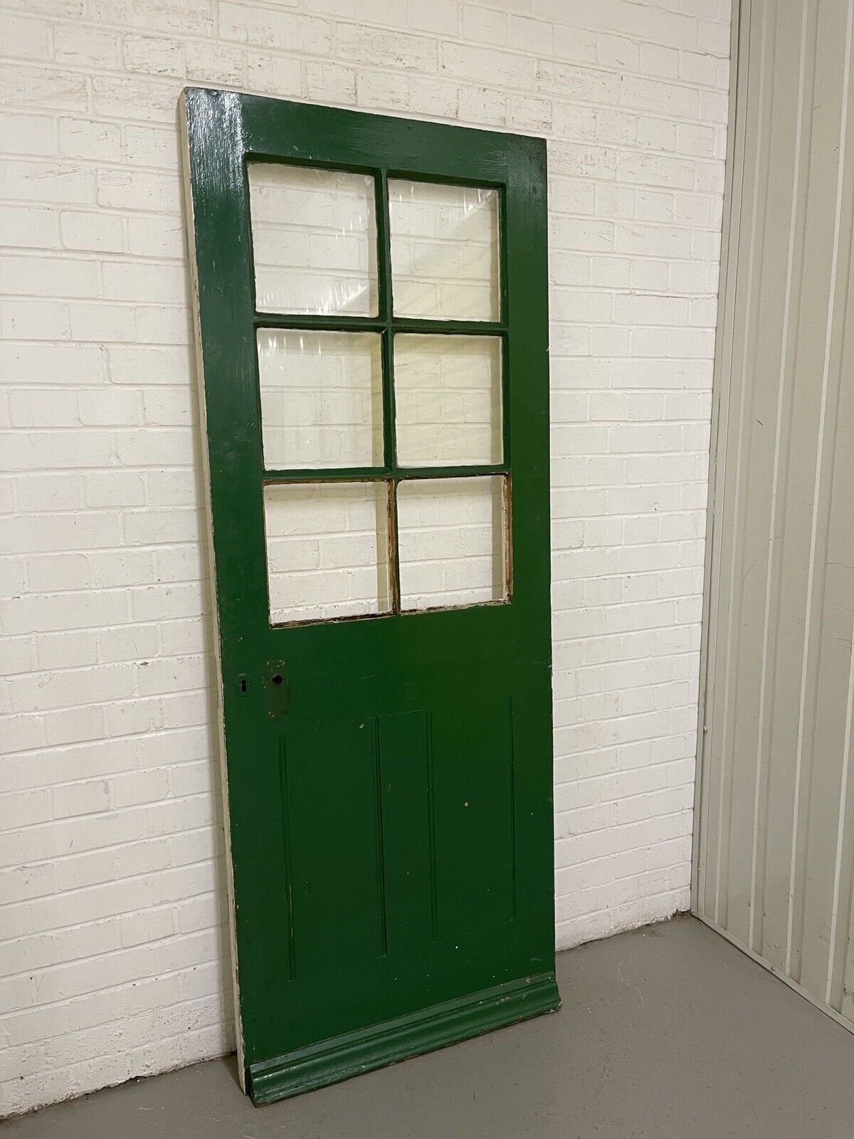 Reclaimed Georgian Victorian Wooden Panel External Or Internal Door 1980 x 760mm