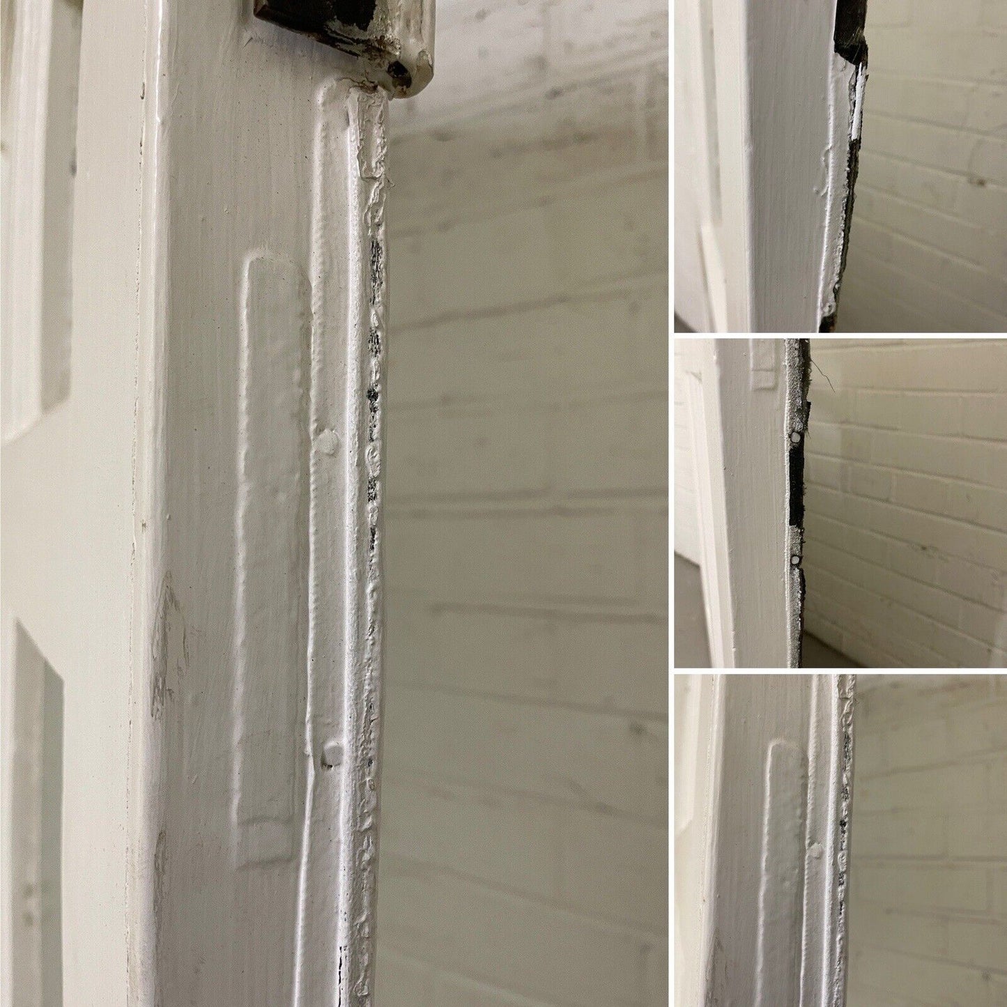 Reclaimed Victorian Edwardian Wooden Panel Front Door 2130 or 2135mm x 913mm