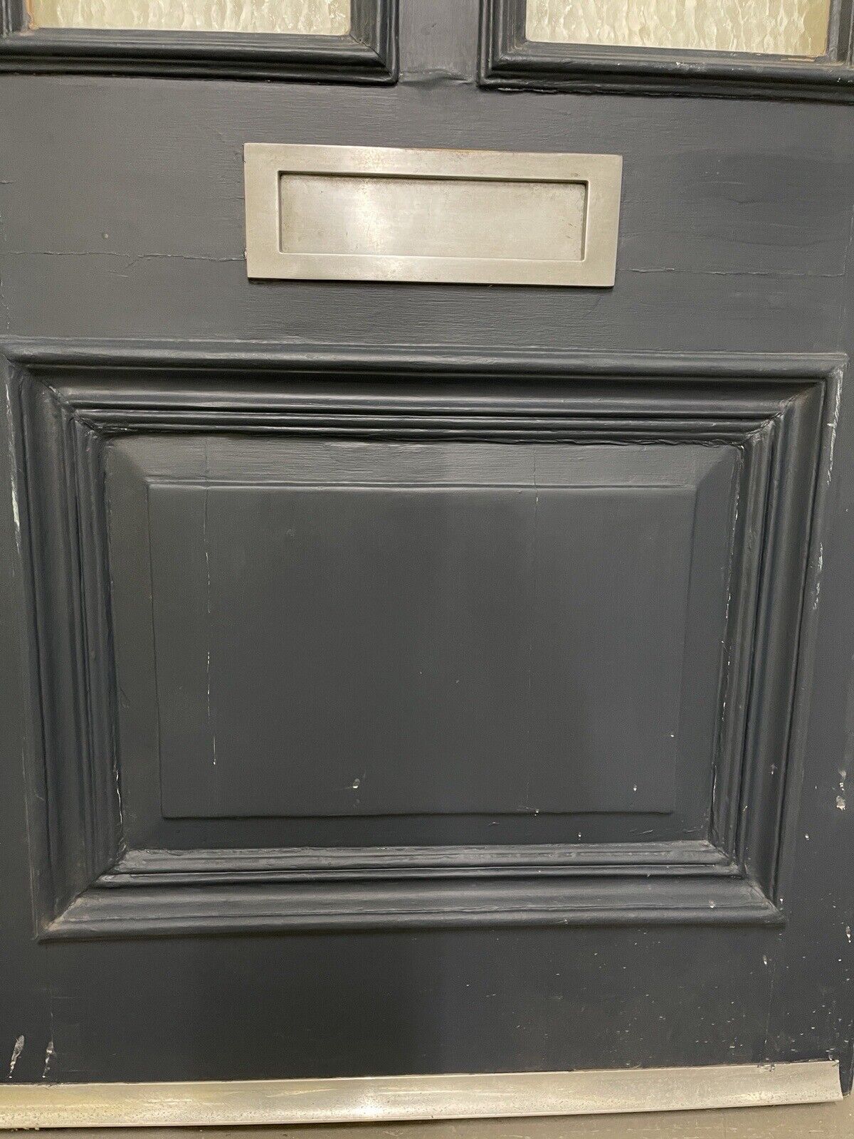 Reclaimed Old Victorian Edwardian Wooden Panel Front Door 2125 x 910mm