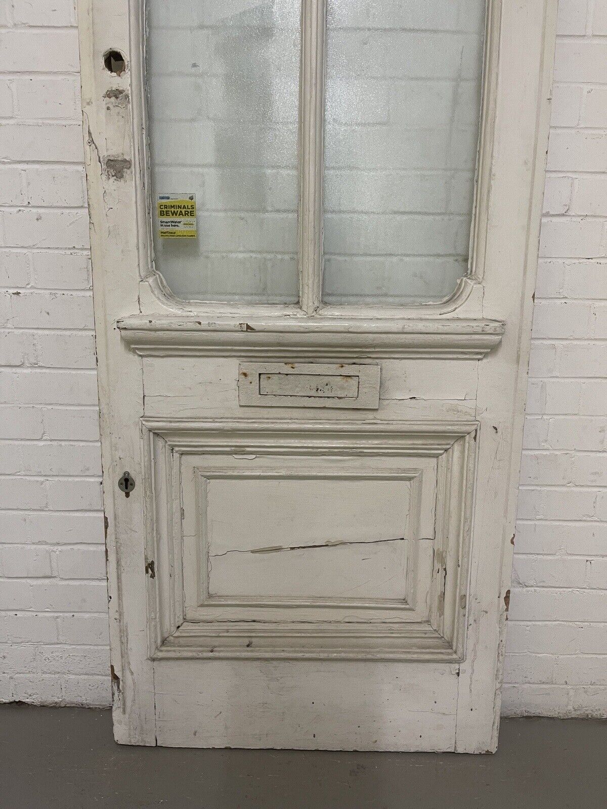 Reclaimed Old Arts and Crafts Victorian Wooden Front Door 2125 or x 795mm