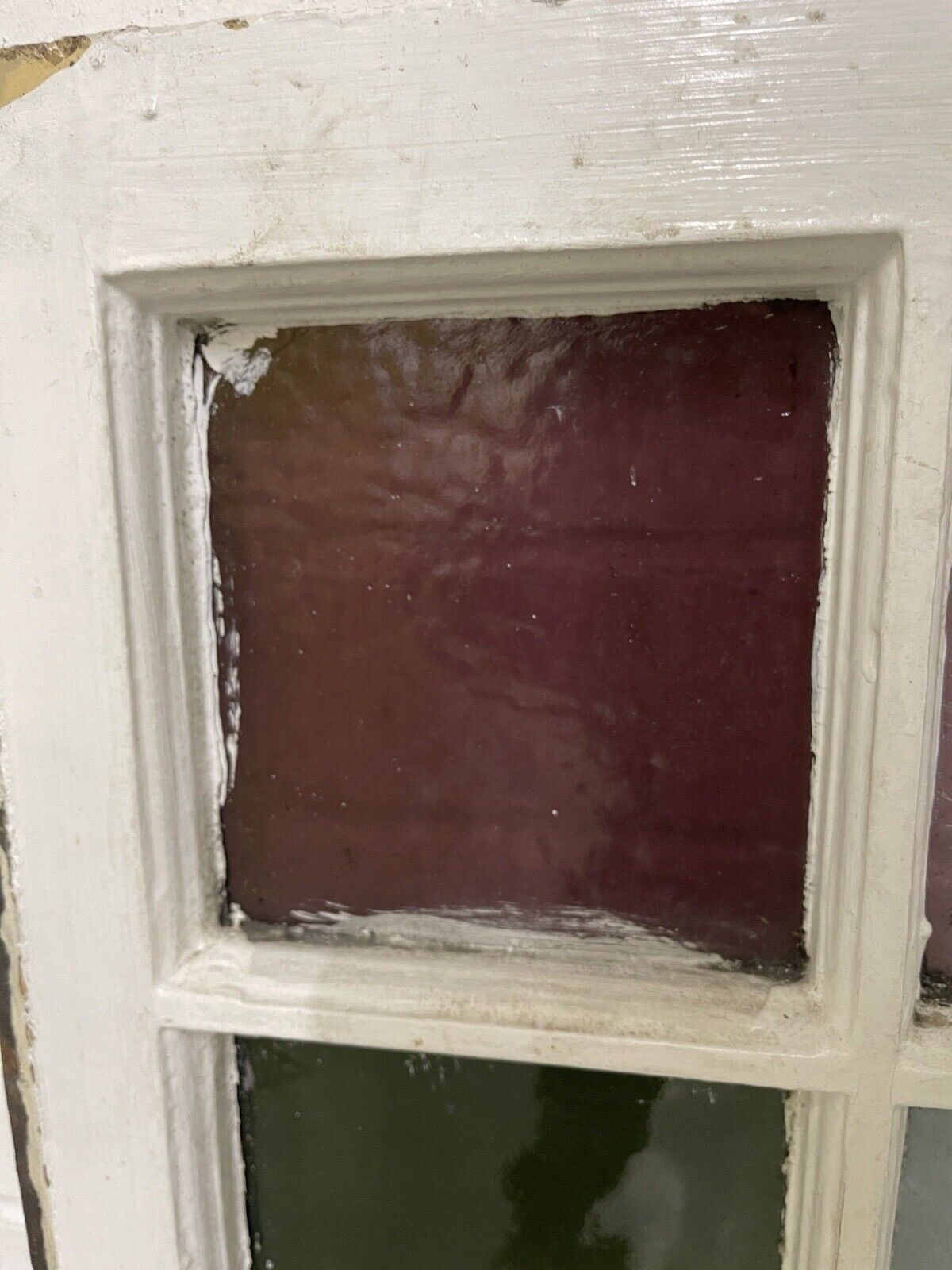 Reclaimed Old Georgian Edwardian Panel Wooden Sash Window 555 x 1030mm