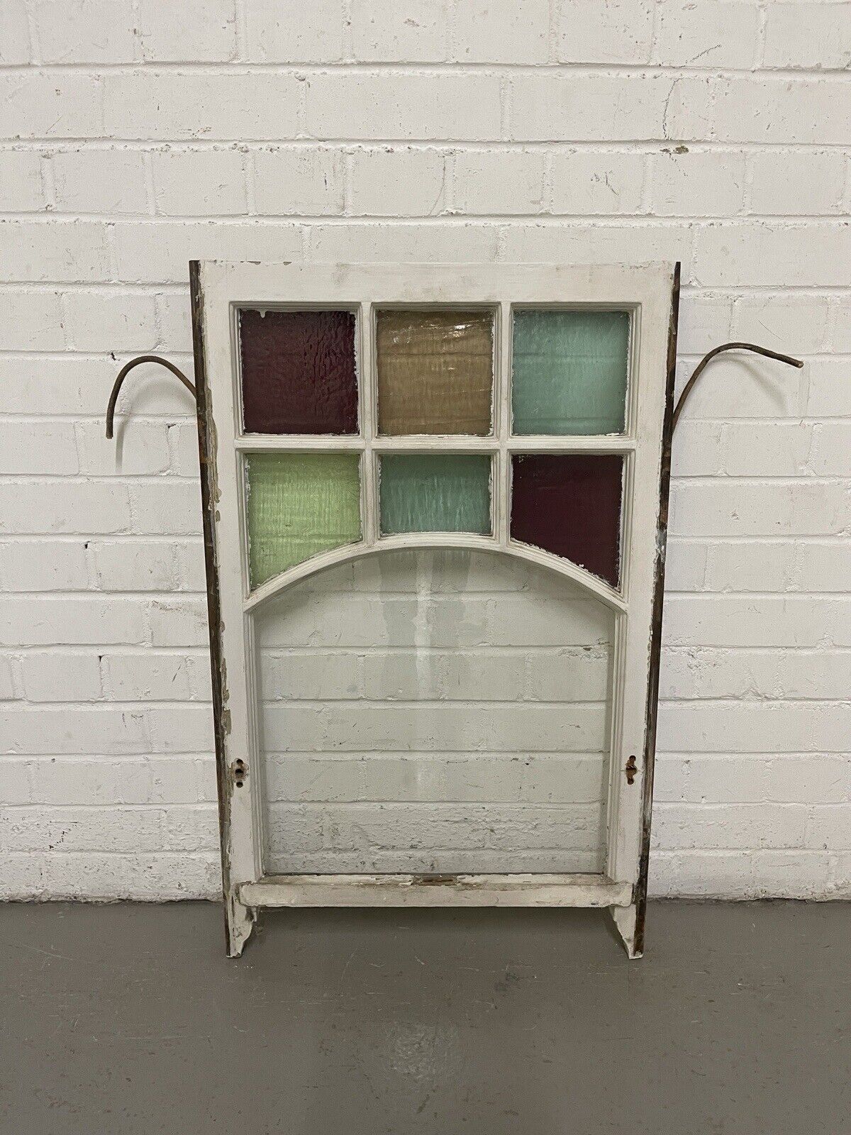 Reclaimed Old Georgian Edwardian Panel Wooden Sash Window 558 x 880mm