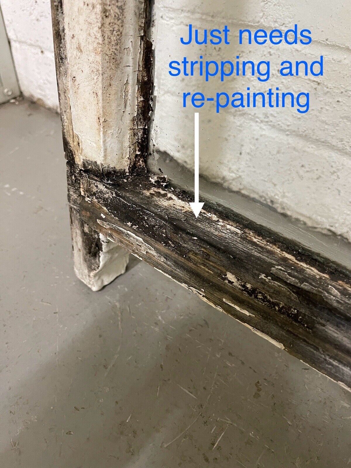 Pair Reclaimed Old Victorian Edwardian Arch Panel Wooden Sash Window 1140 x 935