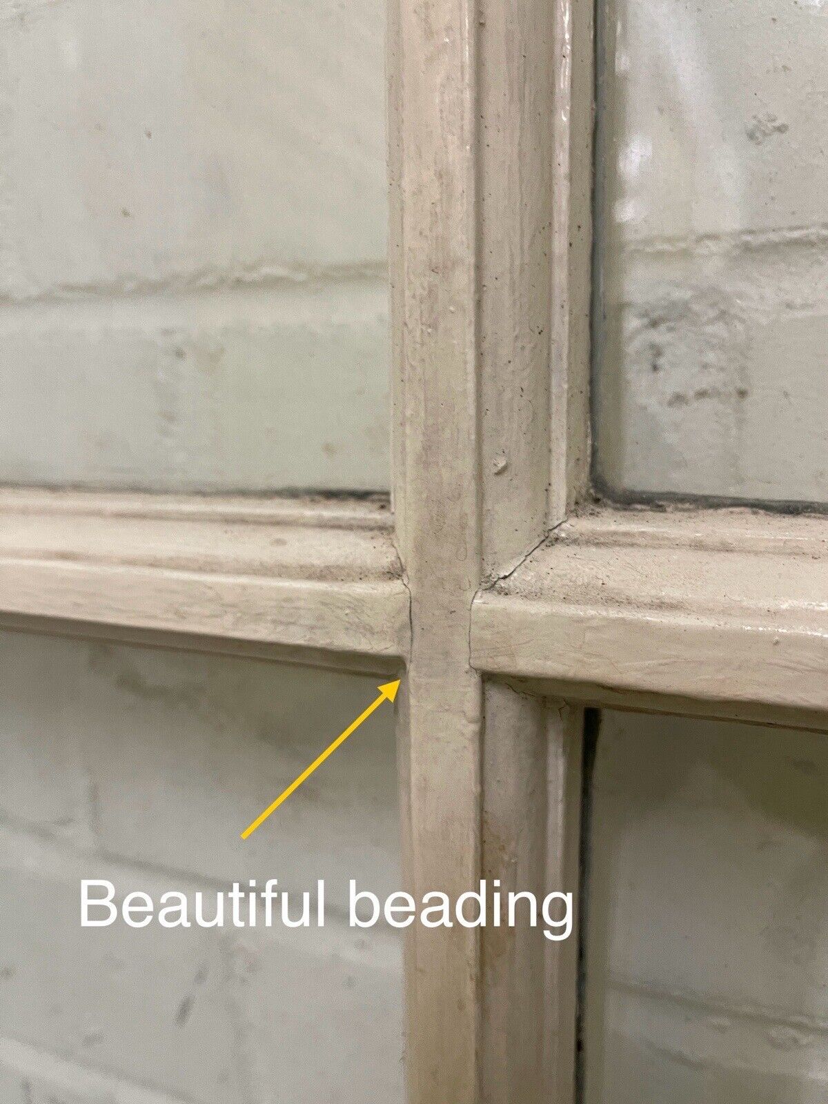 Two Pairs Reclaimed Georgian 6 Panel Wooden Sash Windows 1070 x 935 1070 x 975mm