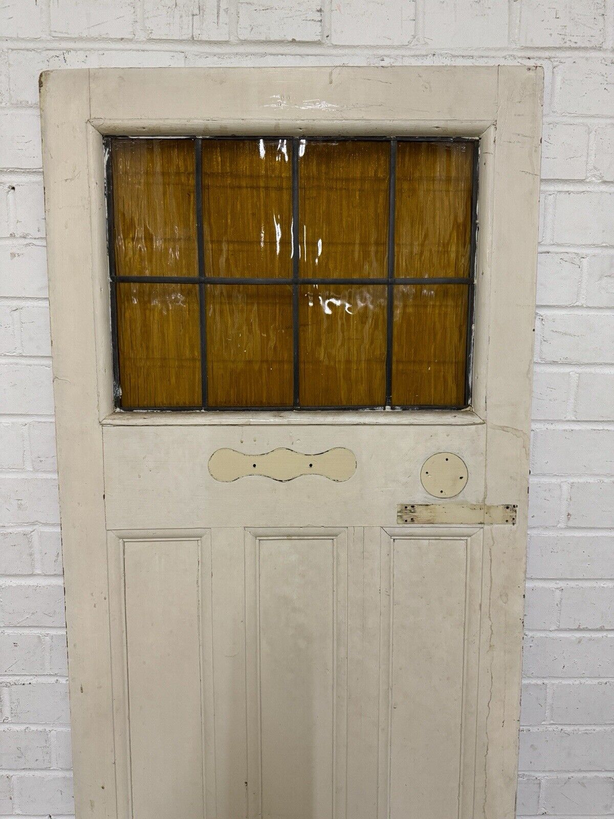 Vintage Reclaimed Edwardian Internal 4 panel Door 1810 Or 1818 x 604mm