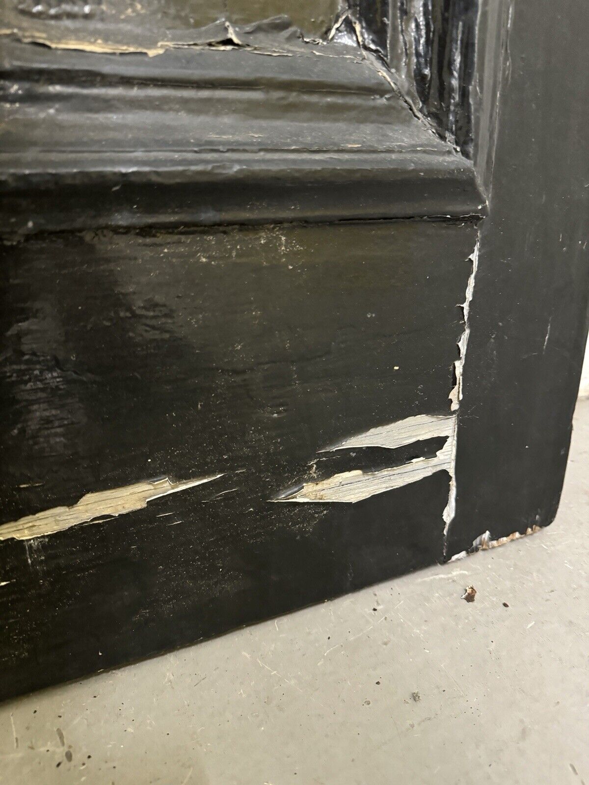 Reclaimed Old Victorian Edwardian Wooden Panel Front Door 2075 or 2080 x 855mm