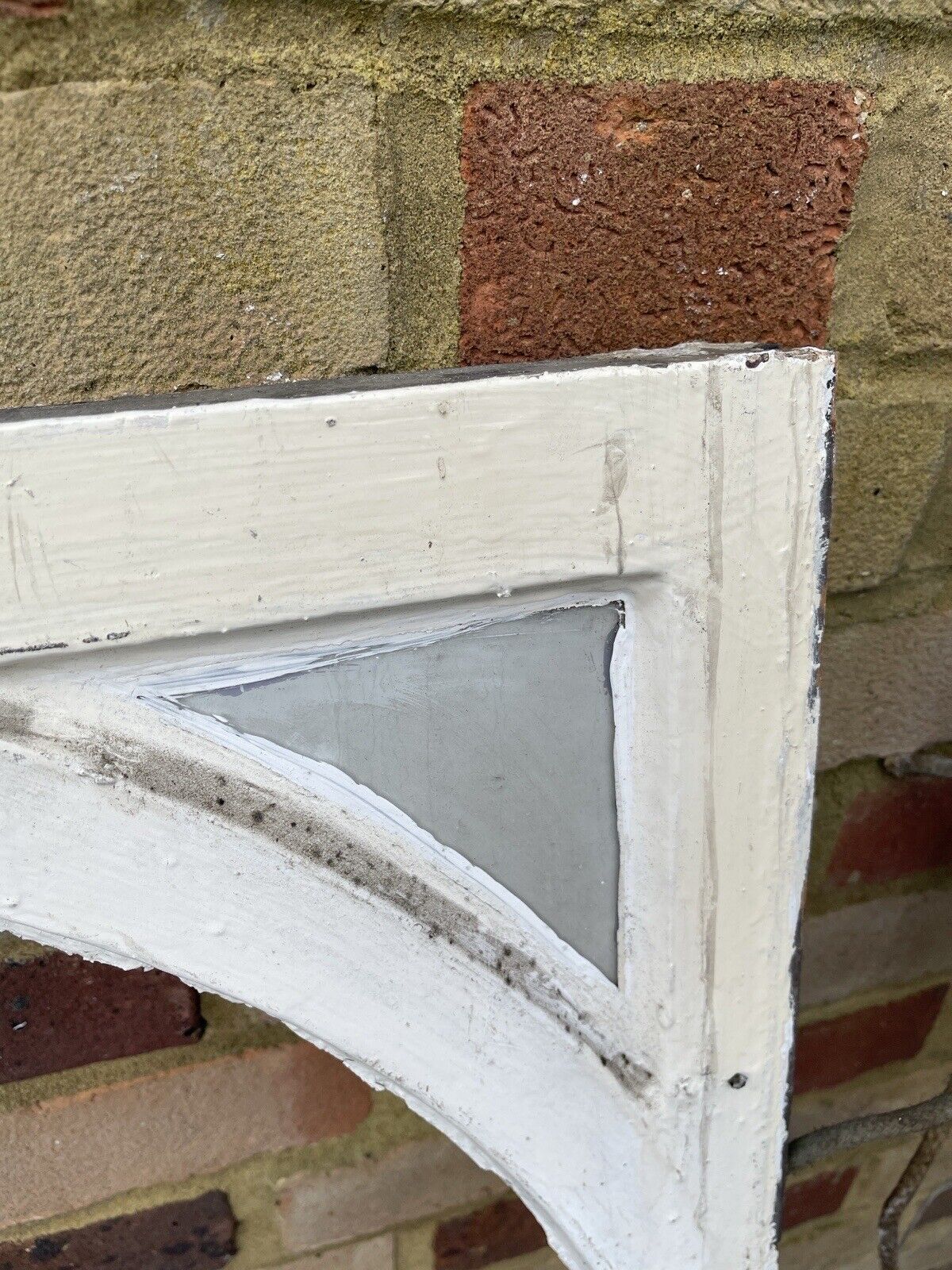 Job Lot of 3 Reclaimed Old Edwardian Arch Wooden Sash Windows 760 x 957mm