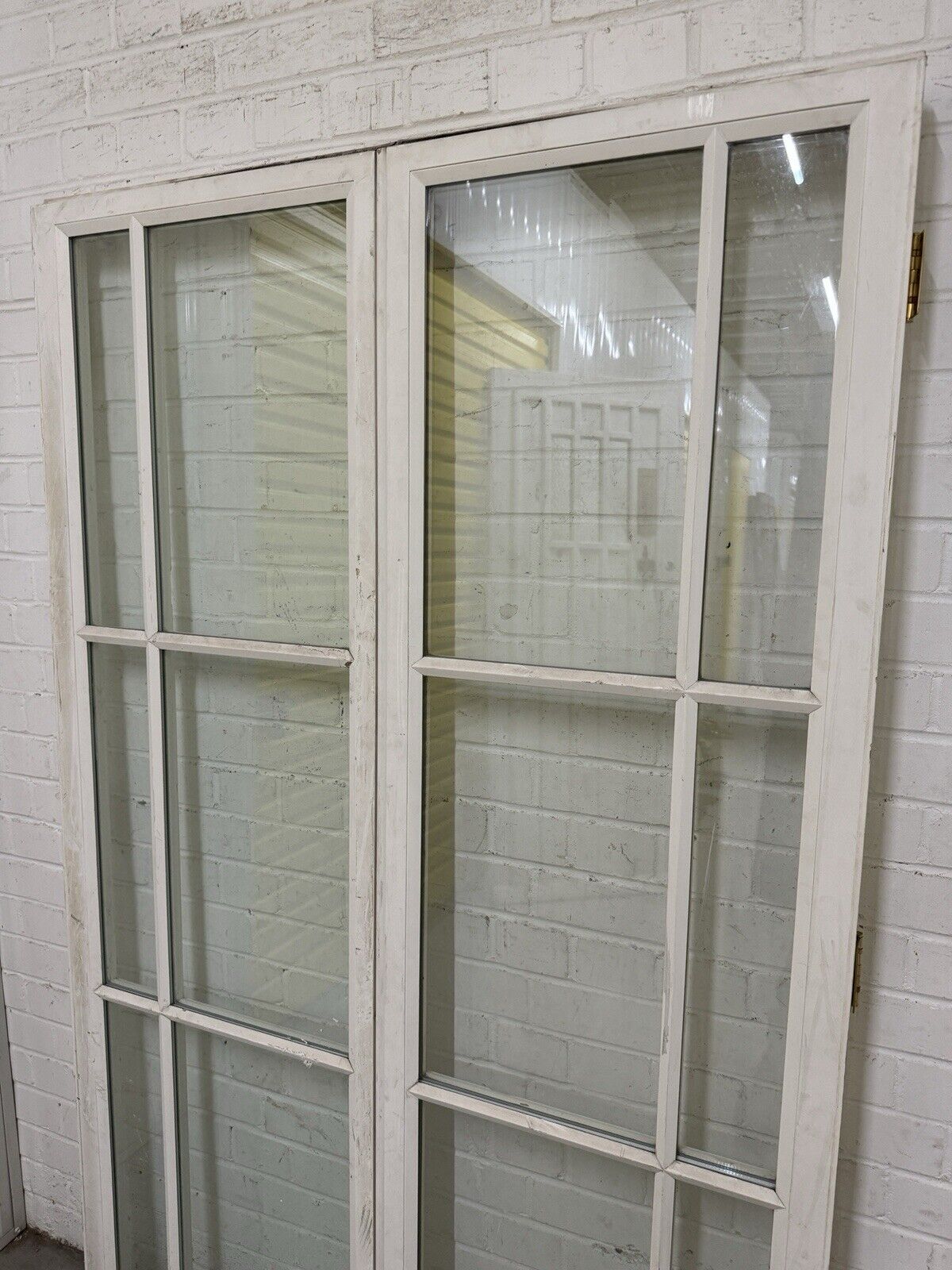 Reclaimed French Double Glazed Wooden Double Doors 1786 or 1810mm x 1120mm