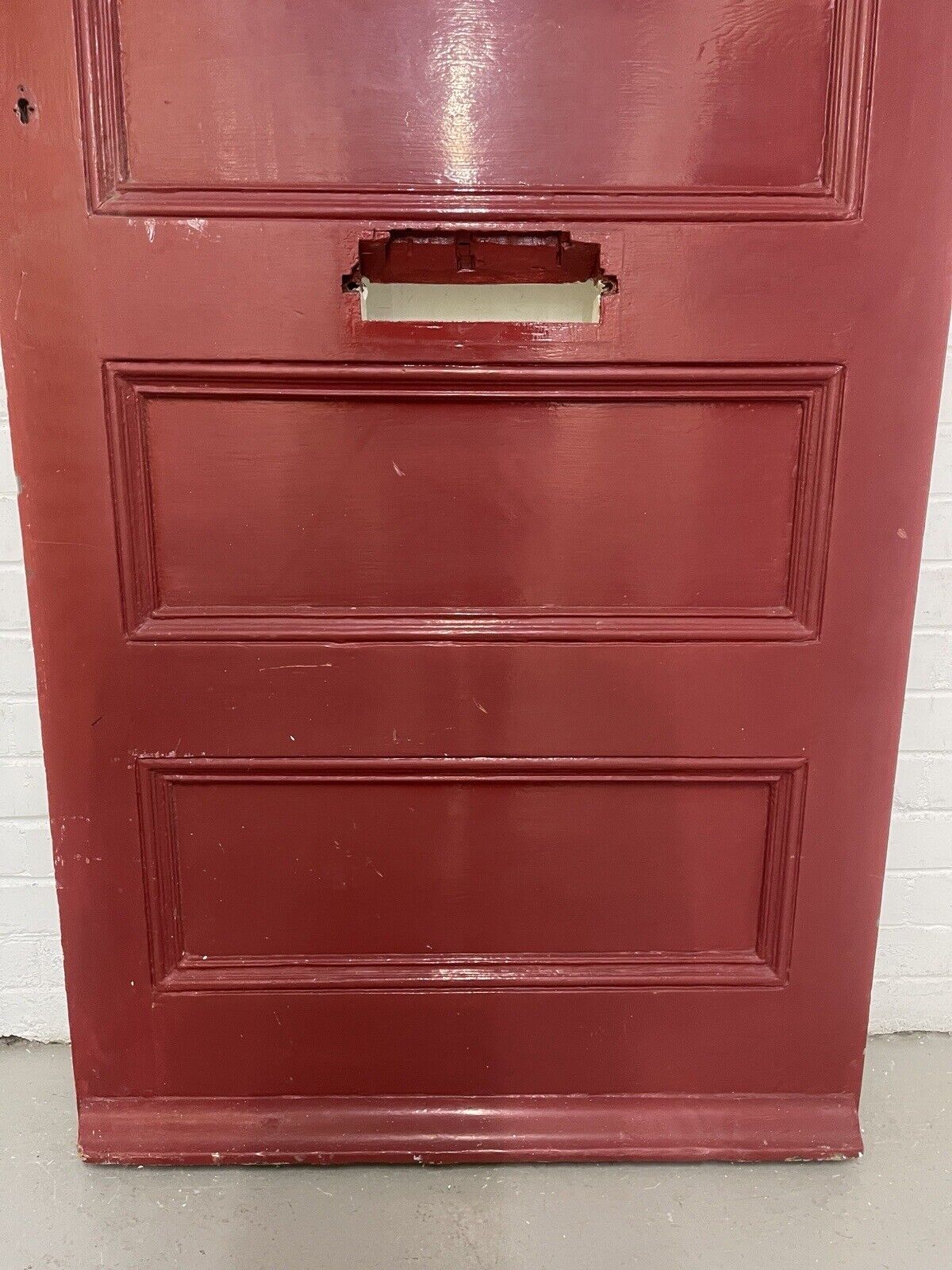 Reclaimed Old Victorian Edwardian Wooden Panel Front Door 2070 Or 2080 x 860mm