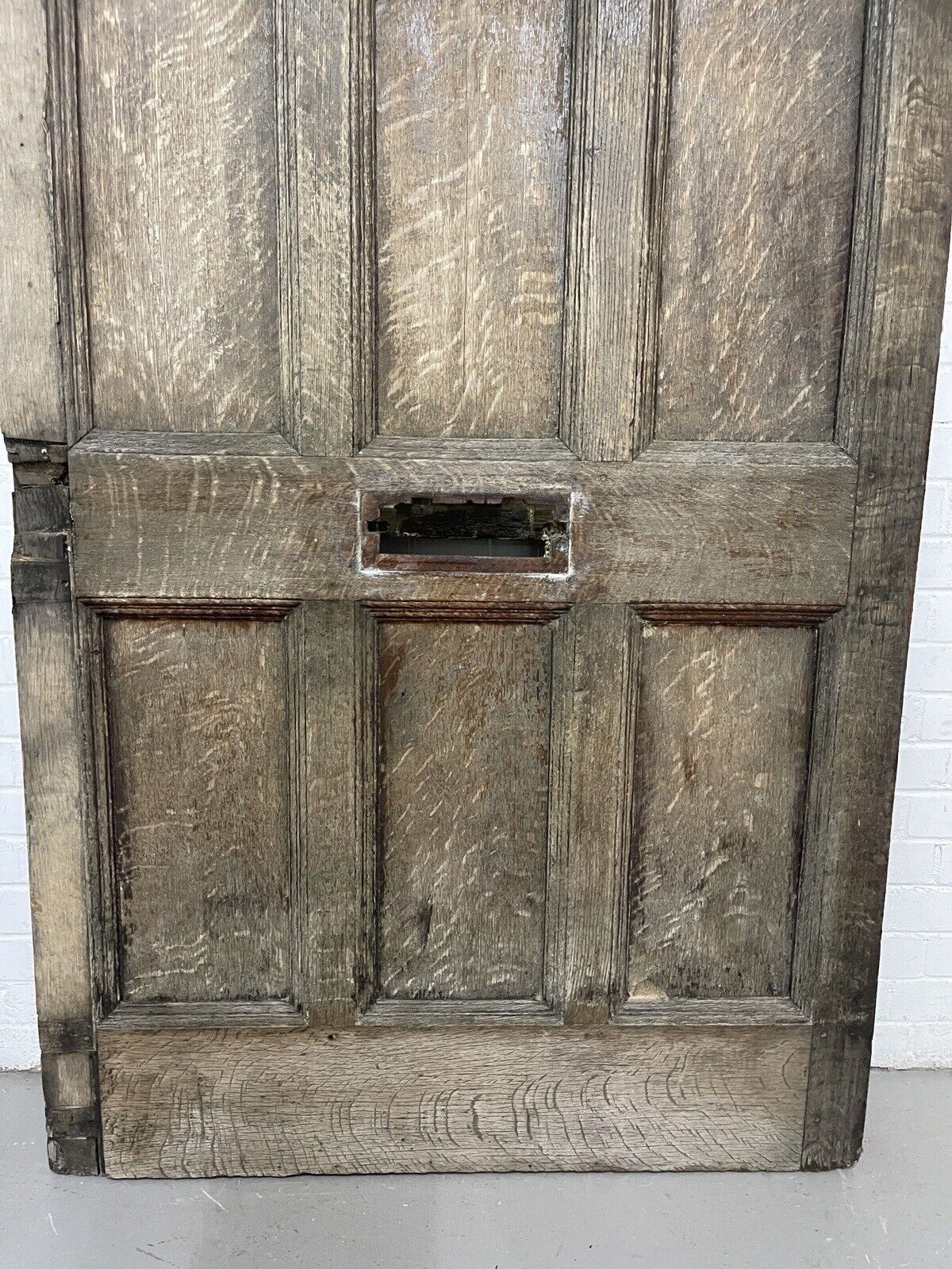 Reclaimed Oak Wooden Entrance Arch Front Door 2390 or 2590mm with Arch x 1105mm