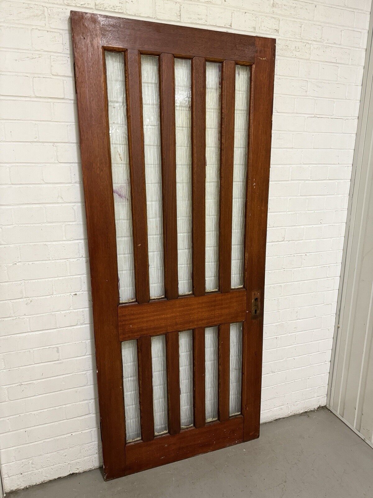 Reclaimed Old Victorian Edwardian Wooden Front Door 1976 Or 1955mm x 840mm