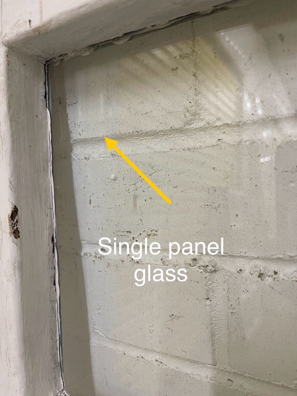 Reclaimed Old Modern Georgian Style 8 Panel Wooden Window 568 x 1175mm
