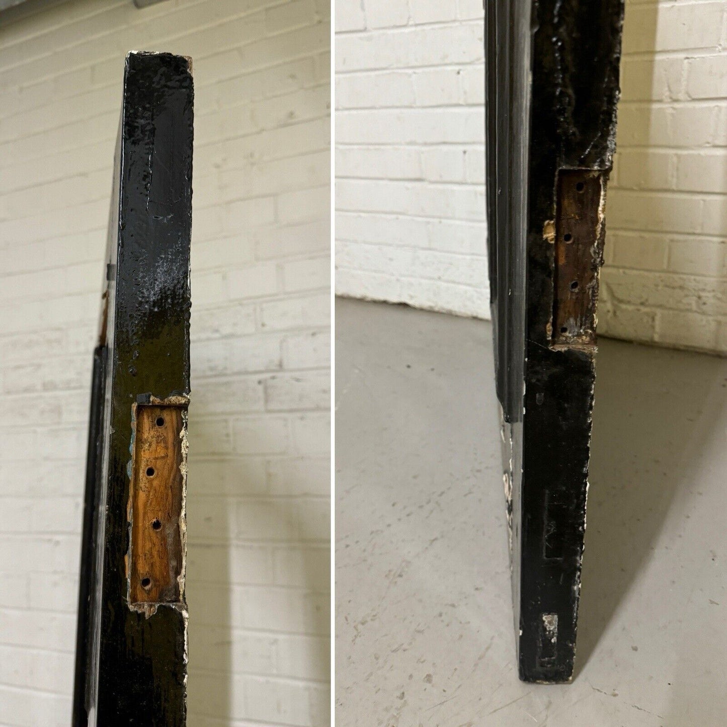 Reclaimed Old Victorian Edwardian Wooden Panel Front Door 2075 or 2080 x 855mm