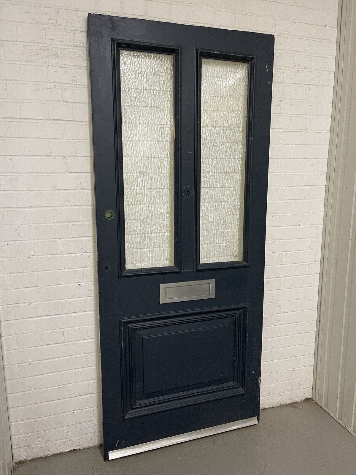 Reclaimed Old Victorian Edwardian Wooden Panel Front Door 2125 x 910mm
