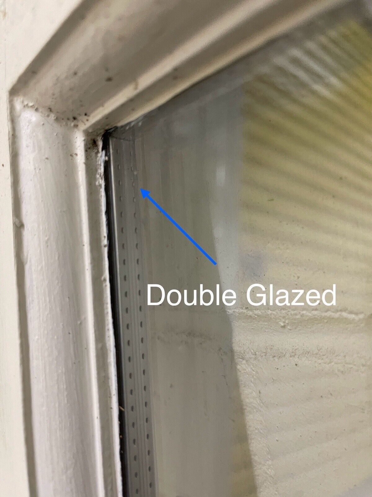 Job lot of  Four Reclaimed Style Georgian Double Glazed Windows 550mm x 818mm